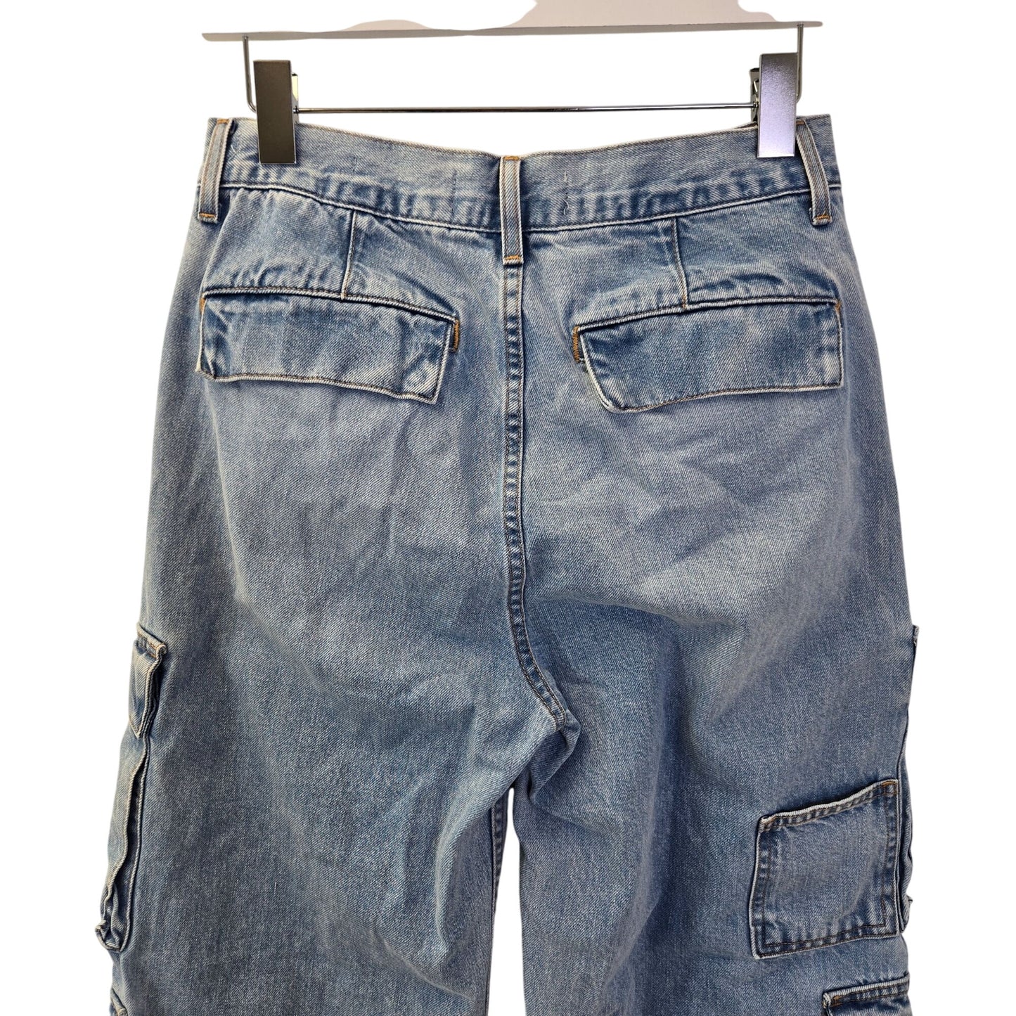 Denim Forum The '90s Millie Hi-rise Cargo Jean Size 27