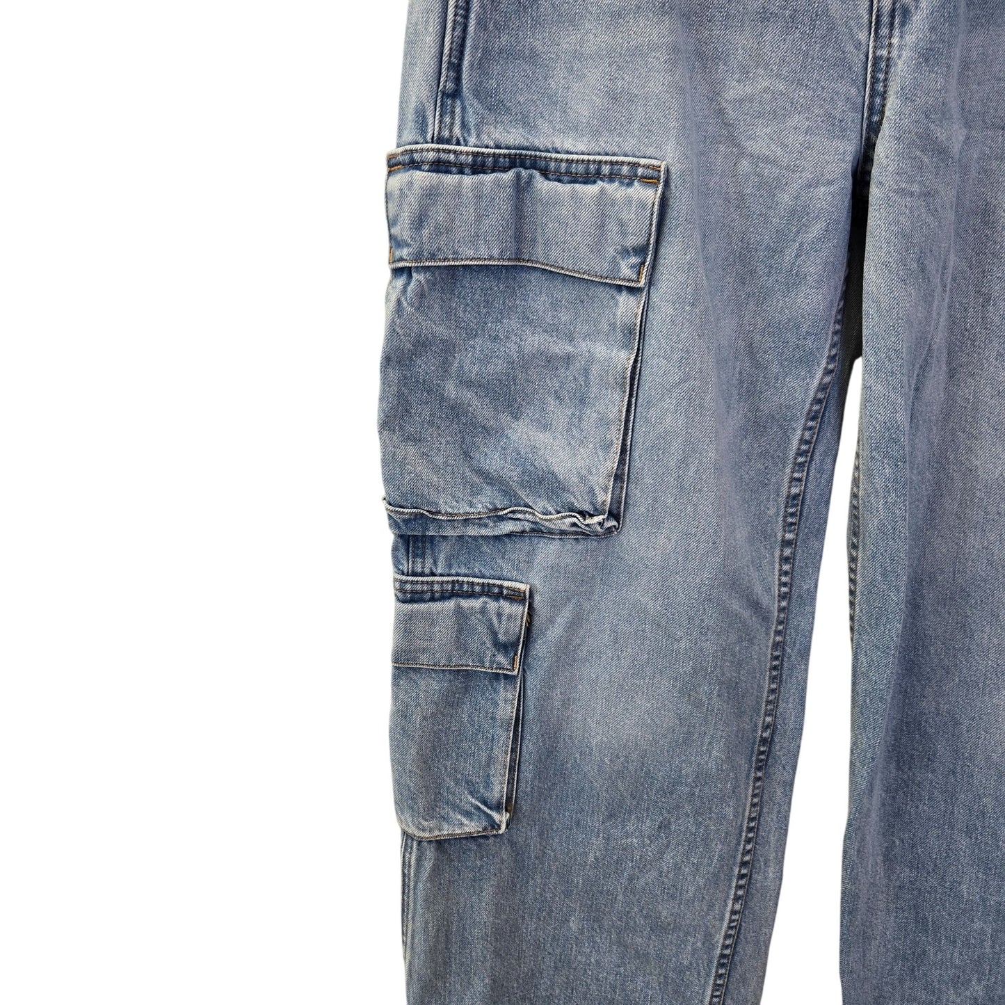 Denim Forum The '90s Millie Hi-rise Cargo Jean Size 27