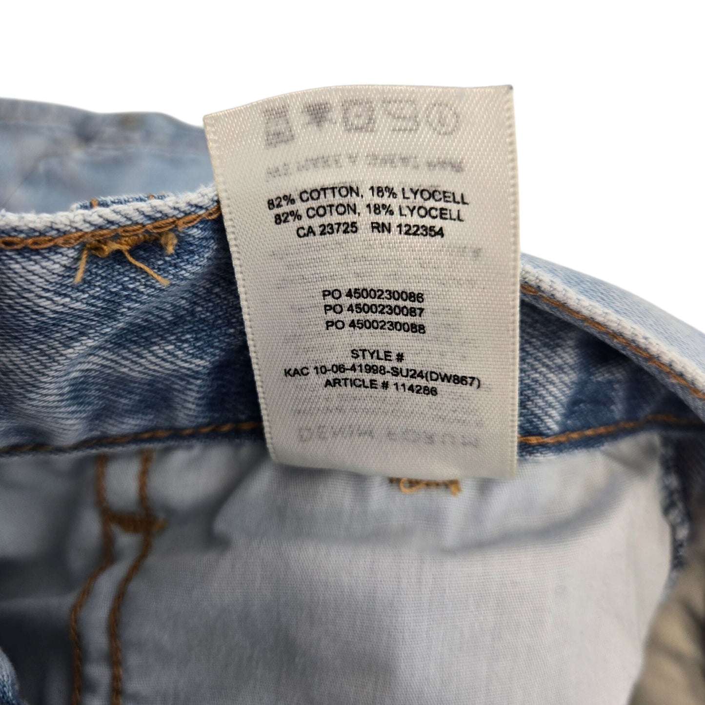 Denim Forum The '90s Millie Hi-rise Cargo Jean Size 27