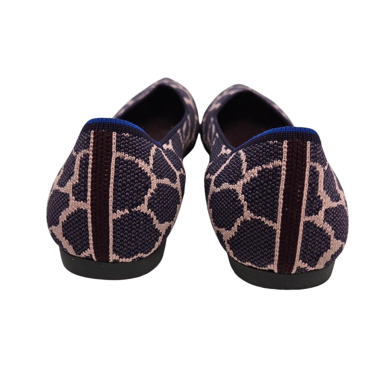 Rothy's The Point Violet Giraffe Pointed Toe Flats Size 6.5