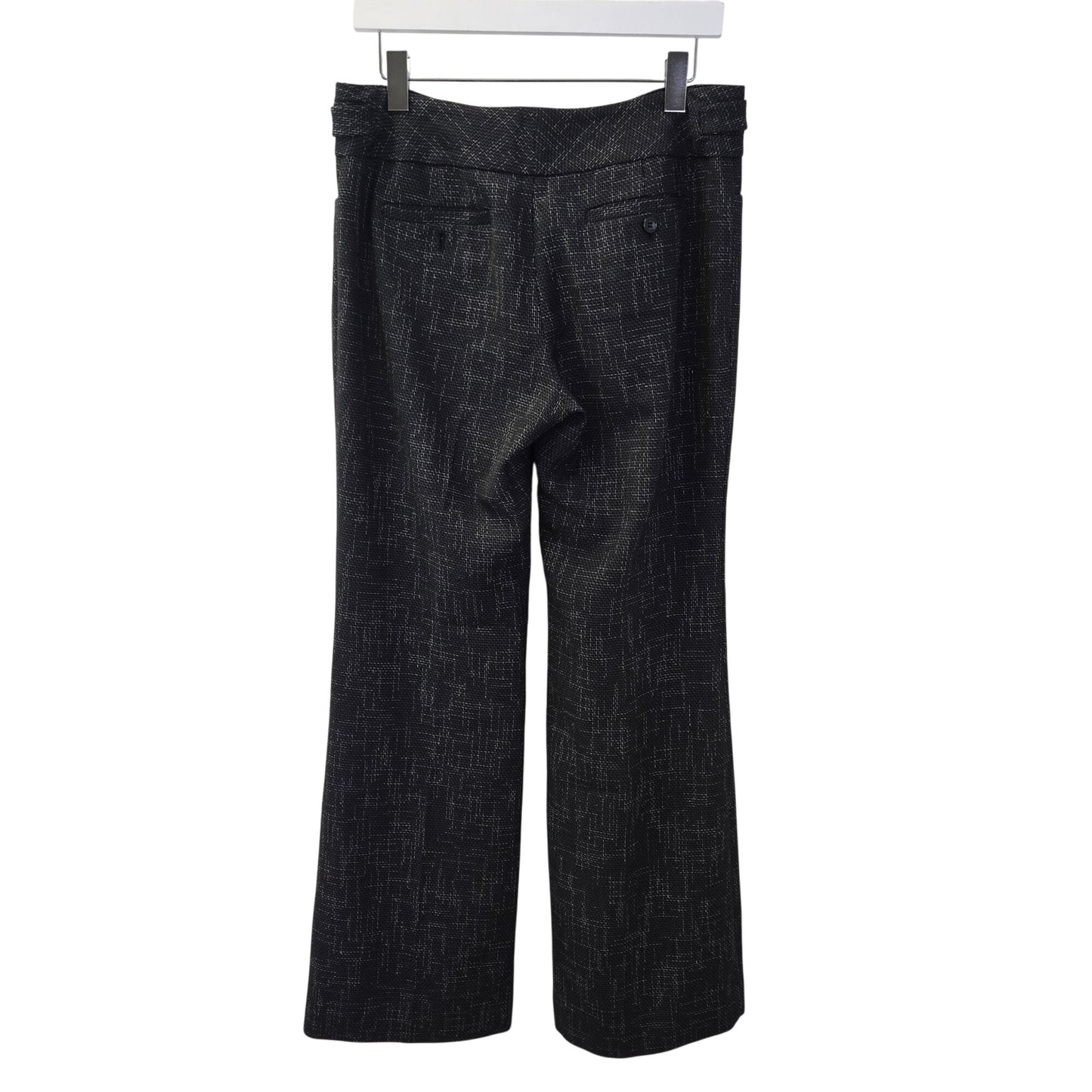 The Limited Cassidy Fit Rayon Blend Textured Wide Leg Trouser Pants Size 8