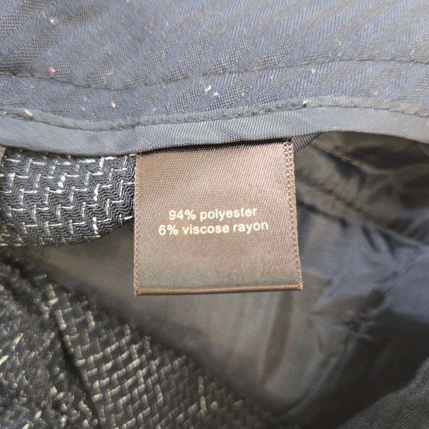 The Limited Cassidy Fit Rayon Blend Textured Wide Leg Trouser Pants Size 8