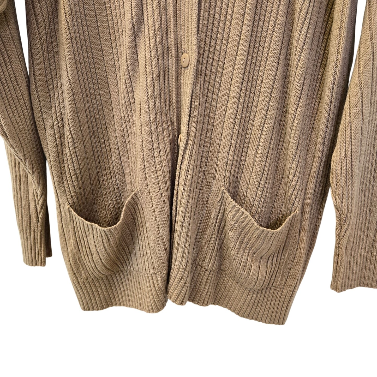 NWT Vitos Ribbed Cardigan Sweater Size 40/US Large