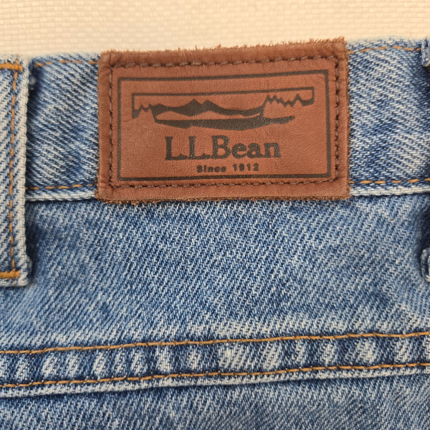 L.L. Bean Classic Fit Straight Leg Jeans Size 36x30