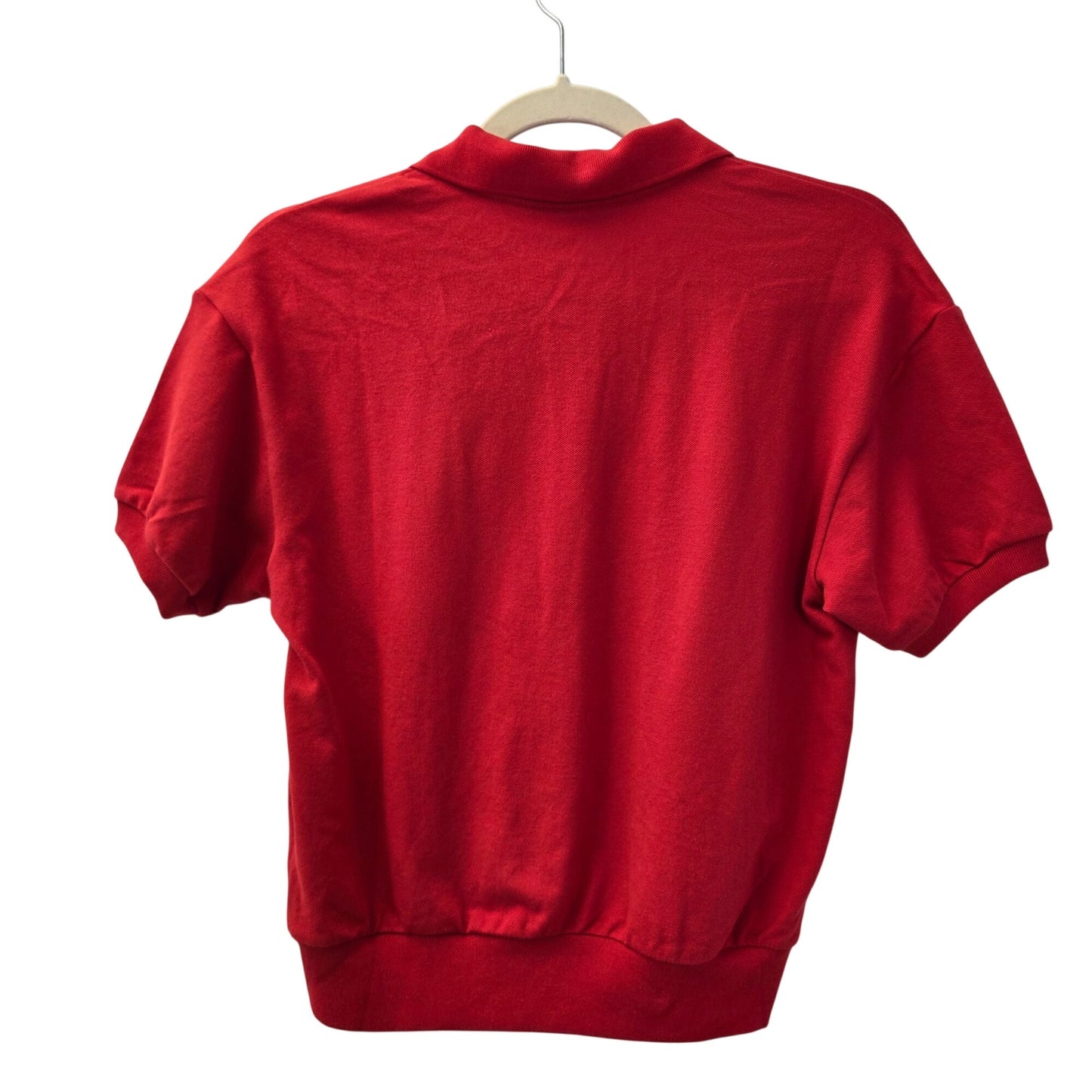 NWT Everlane Organic Cotton Polo Shirt in Big Red Size XS