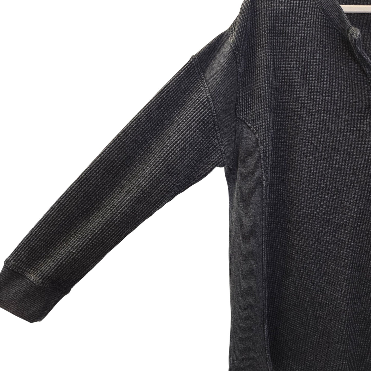 C&C California Waffle Knit V-Neck Sweatshirt Size Large