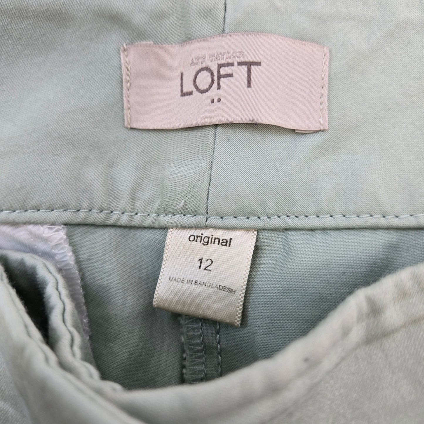 Loft Outlet Original Cotton Blend Capri Pants Size 12