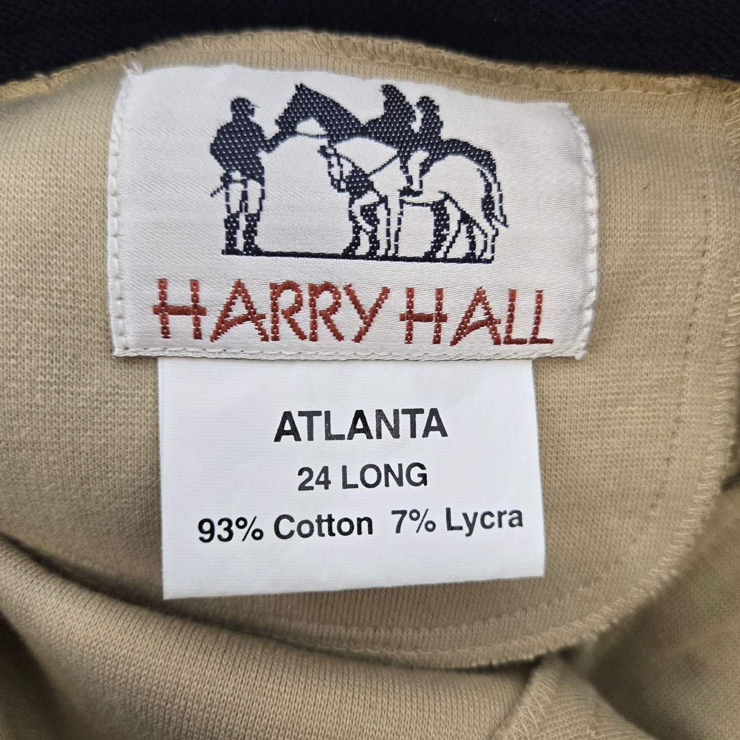 NWT Harry Hall Atlanta Jodhpurs Equestrian Riding Pants Size 24 Long