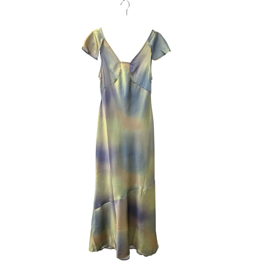NWT WeWoreWhat Lace Midi Silky Charmeuse Maxi Slip Dress Size 0