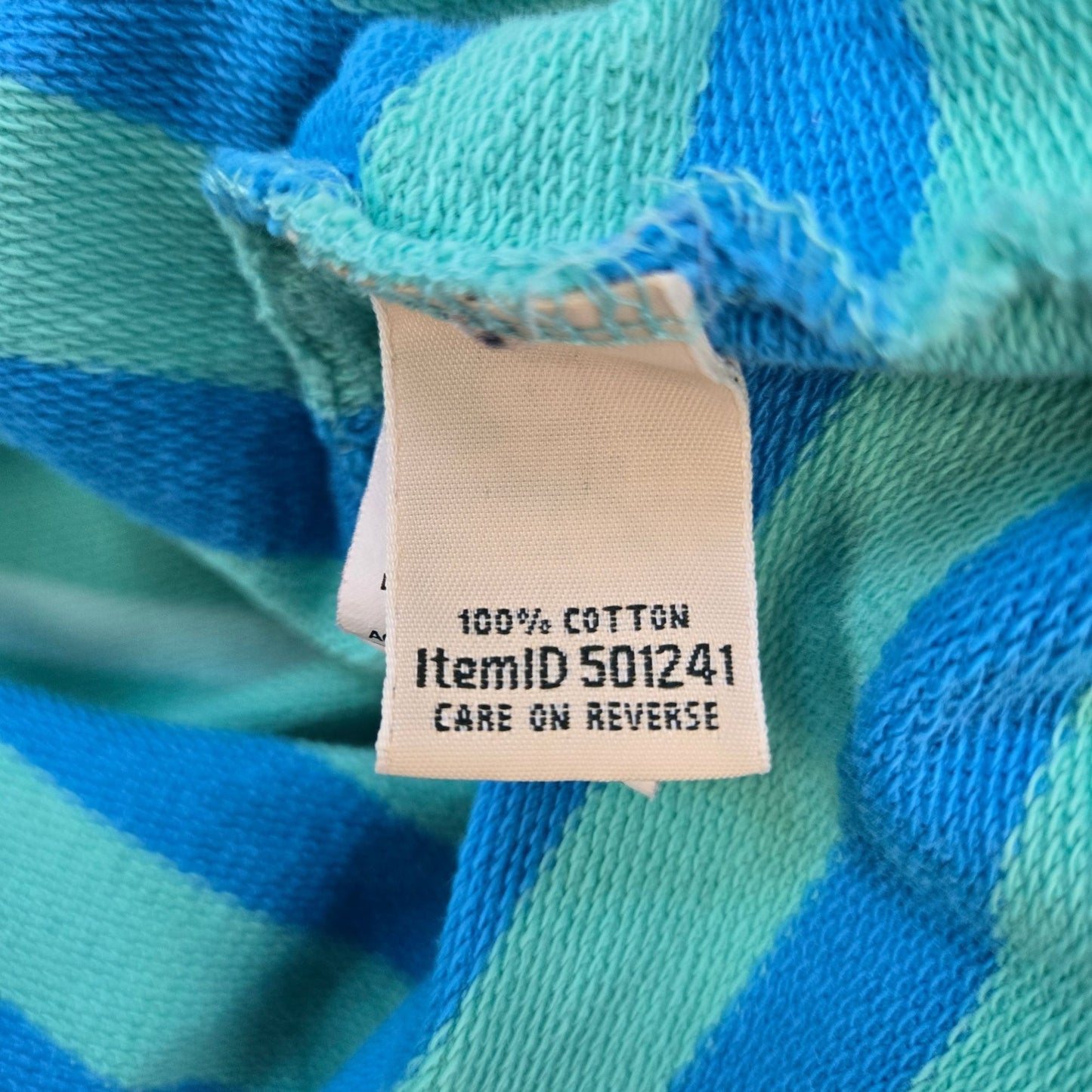 L.L. Bean Striped Half Button Cotton Rugby Shirt Size Large