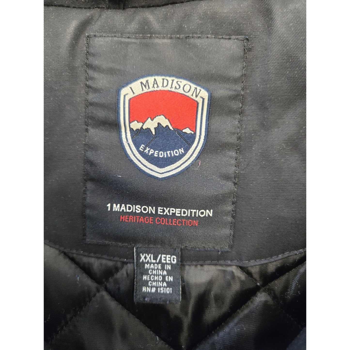 1 Madison Expedition Heritage Collection Hooded Parka Jacket Size XXL
