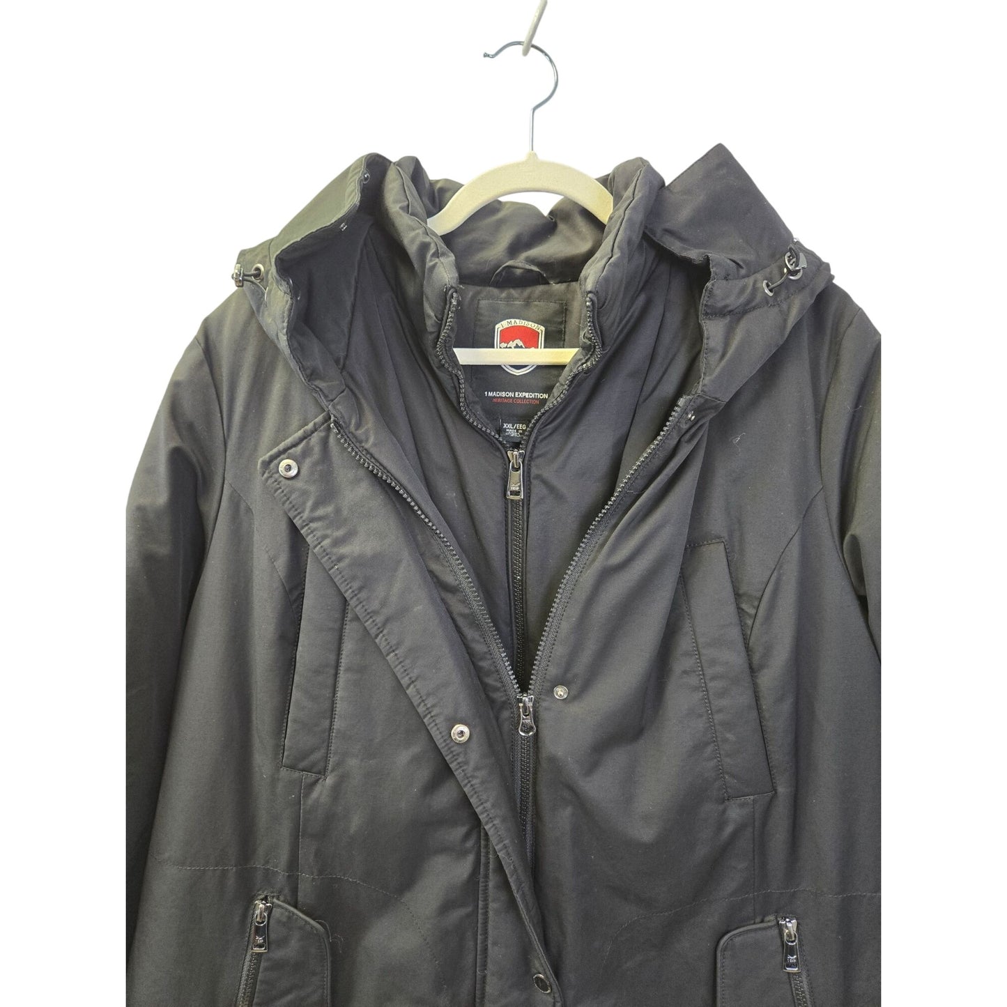 1 Madison Expedition Heritage Collection Hooded Parka Jacket Size XXL