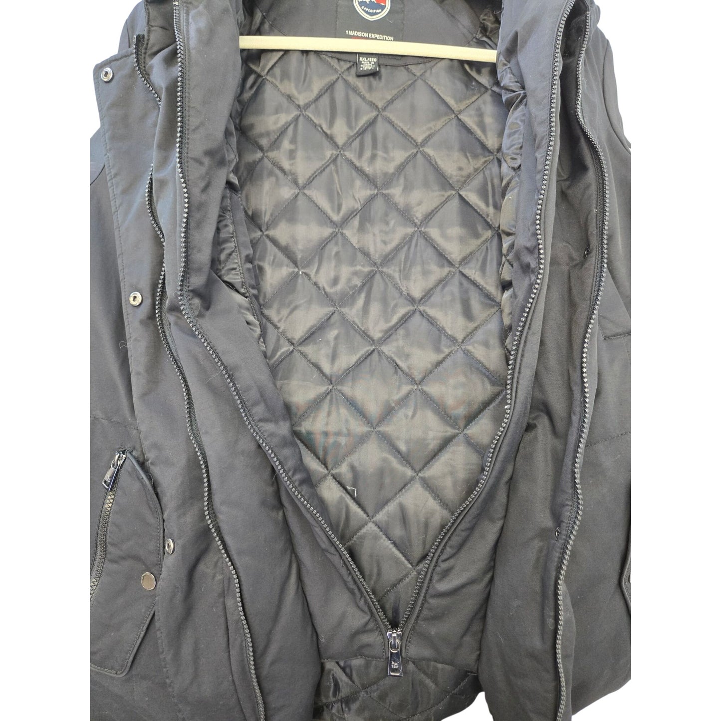 1 Madison Expedition Heritage Collection Hooded Parka Jacket Size XXL