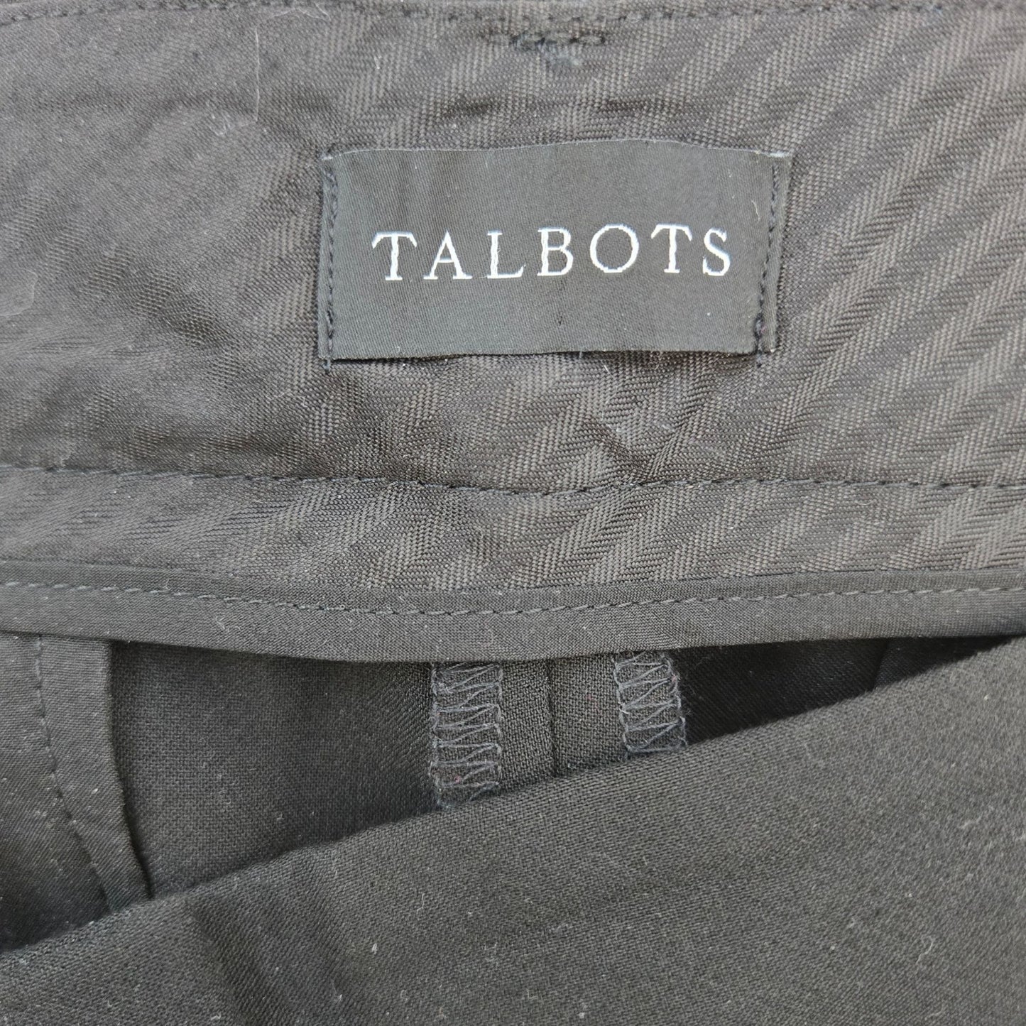 Talbots Rayon Blend Hampshire Ankle Trouser Pants Size 16