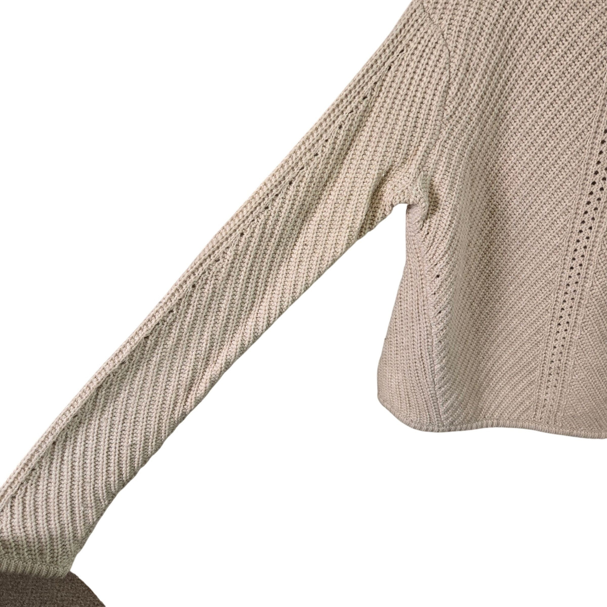 Veronica Beard Thandie Wool & Cashmere Blend Tie Neck Sweater Size Small