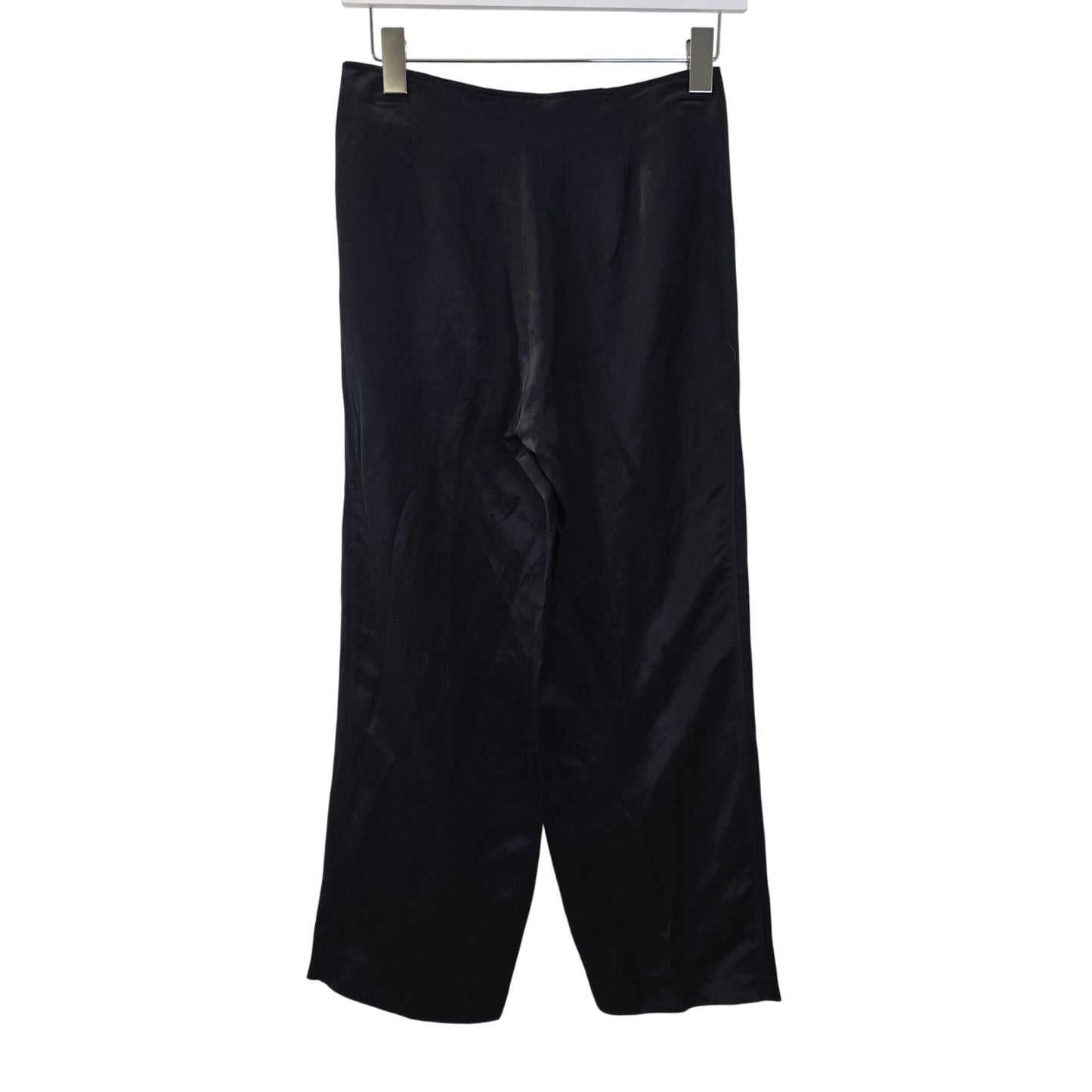 Massimo Dutti Wide Leg Satin Pull-On Trouser Pants Size 2