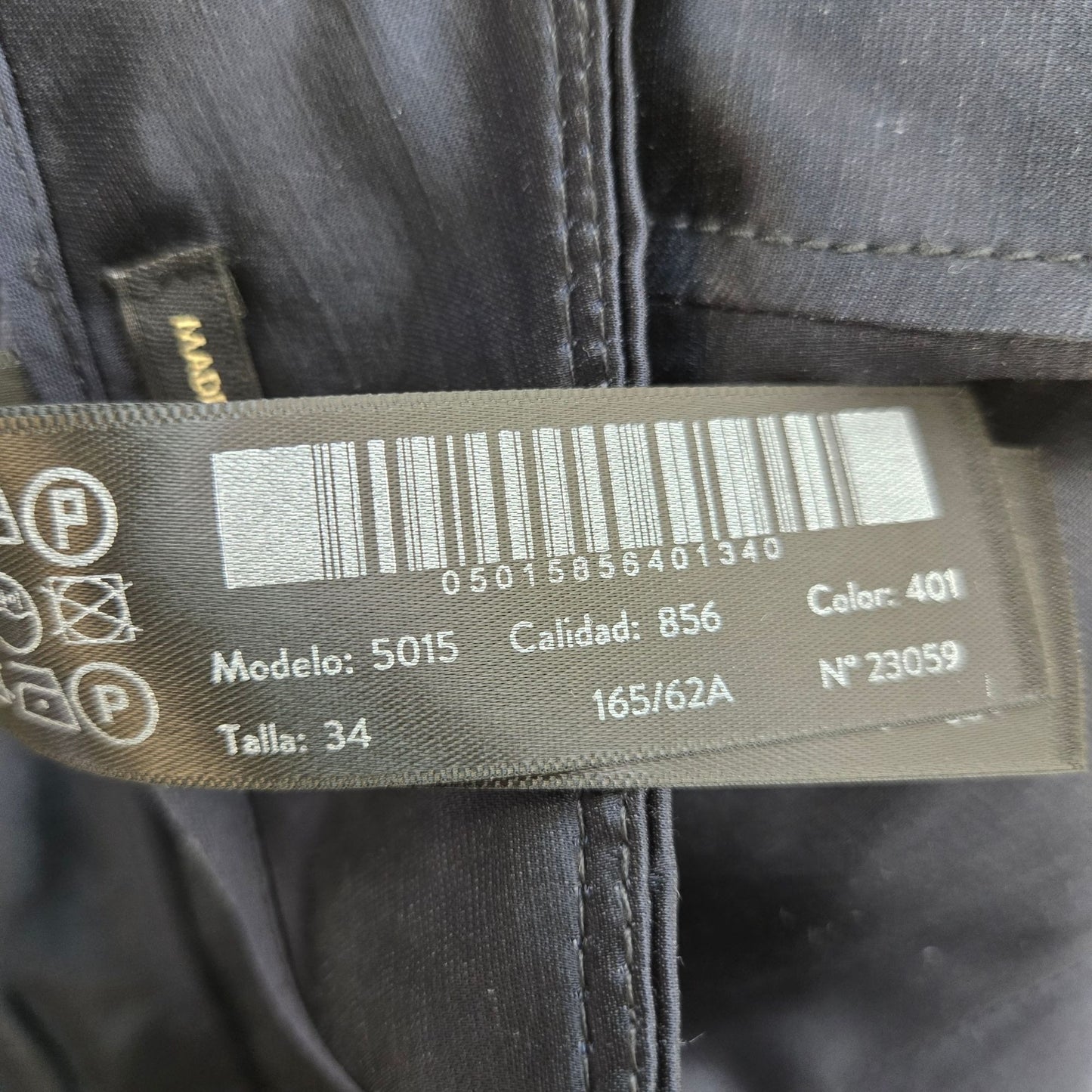 Massimo Dutti Wide Leg Satin Pull-On Trouser Pants Size 2