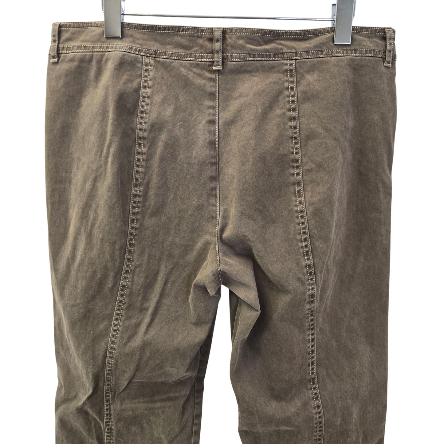 Peruvian Connection Seamed Back Pocketless Pants Size 14