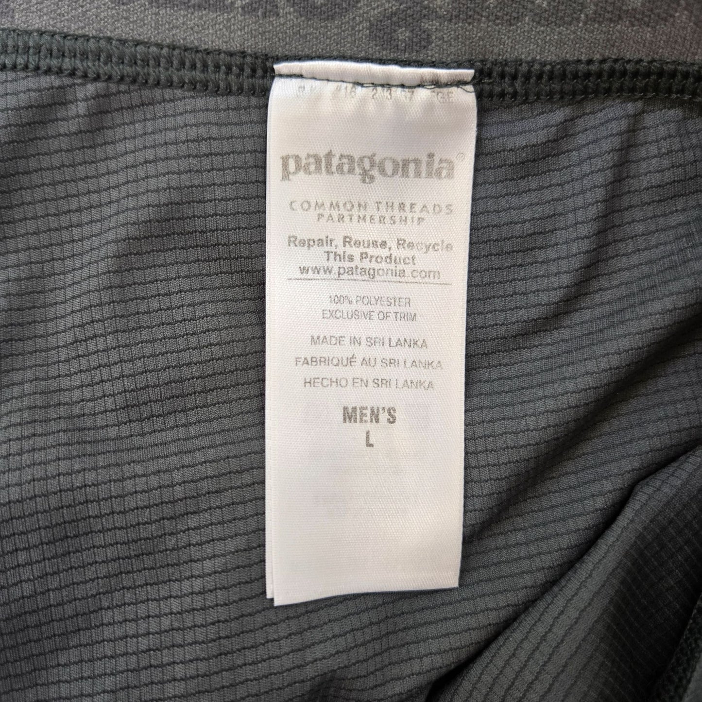 Patagonia Lightweight Capilene Base Layer Long Underwear Pants Size Large