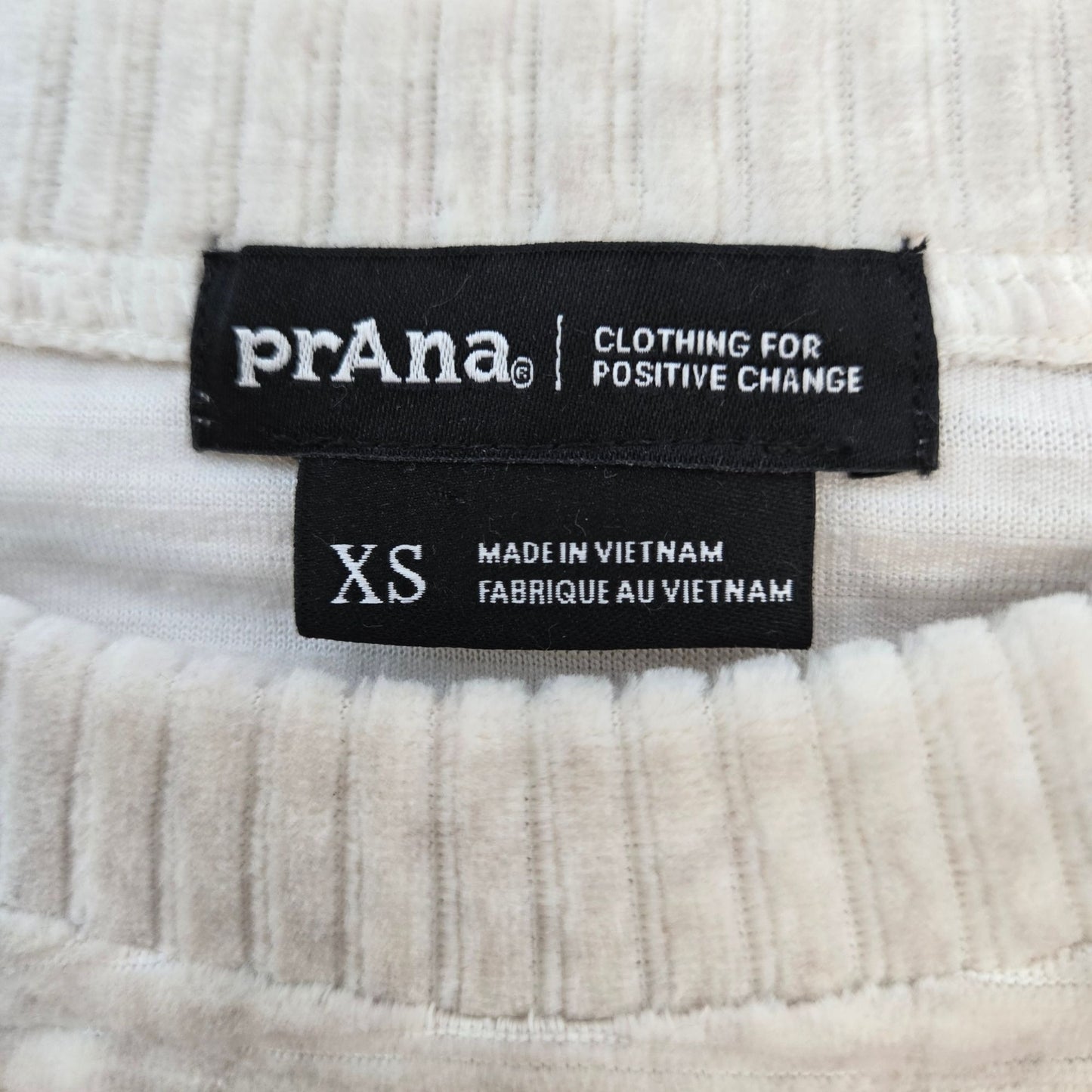 Prana Escambia Ribbed Pull Over in Au Lait Heather Size XS