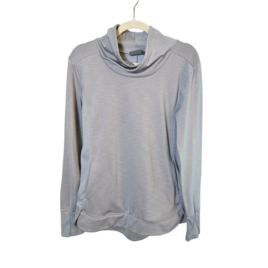 Athleta Stowe Crossneck Pullover Sweatshirt Size Medium