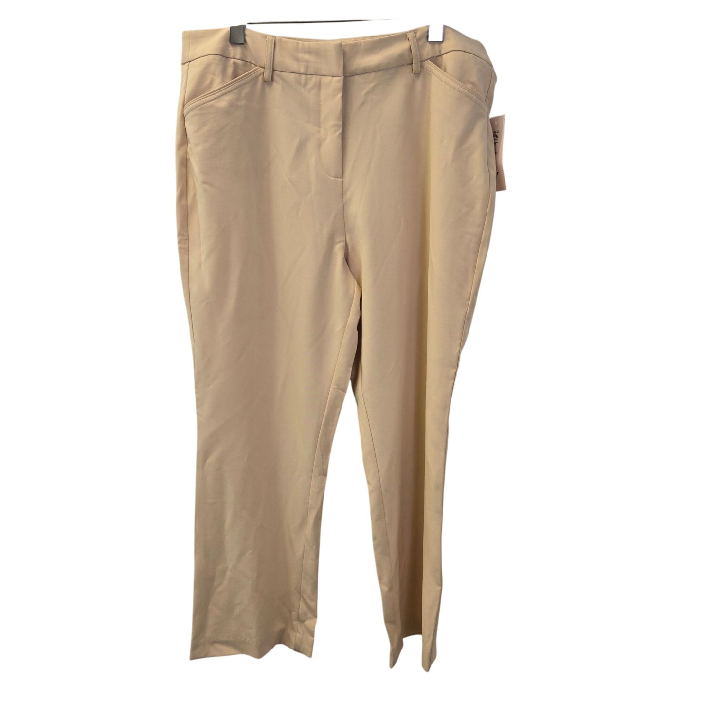 NWT Nanette Lepore Slightly Flared Crop Trouser Pants Size 16