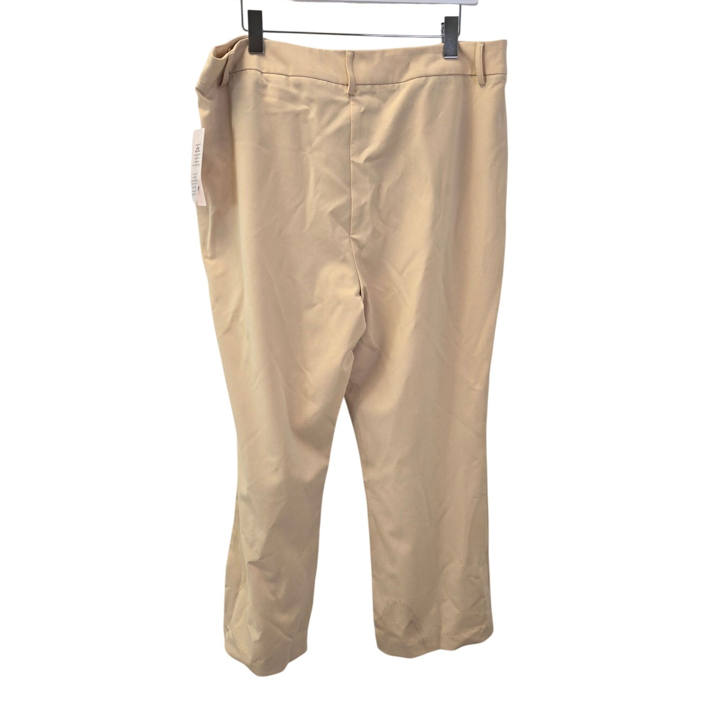 NWT Nanette Lepore Slightly Flared Crop Trouser Pants Size 16
