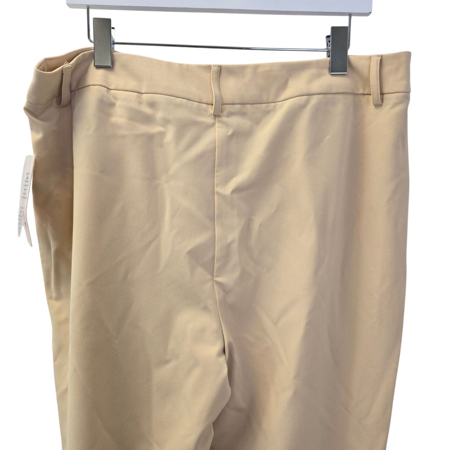 NWT Nanette Lepore Slightly Flared Crop Trouser Pants Size 16