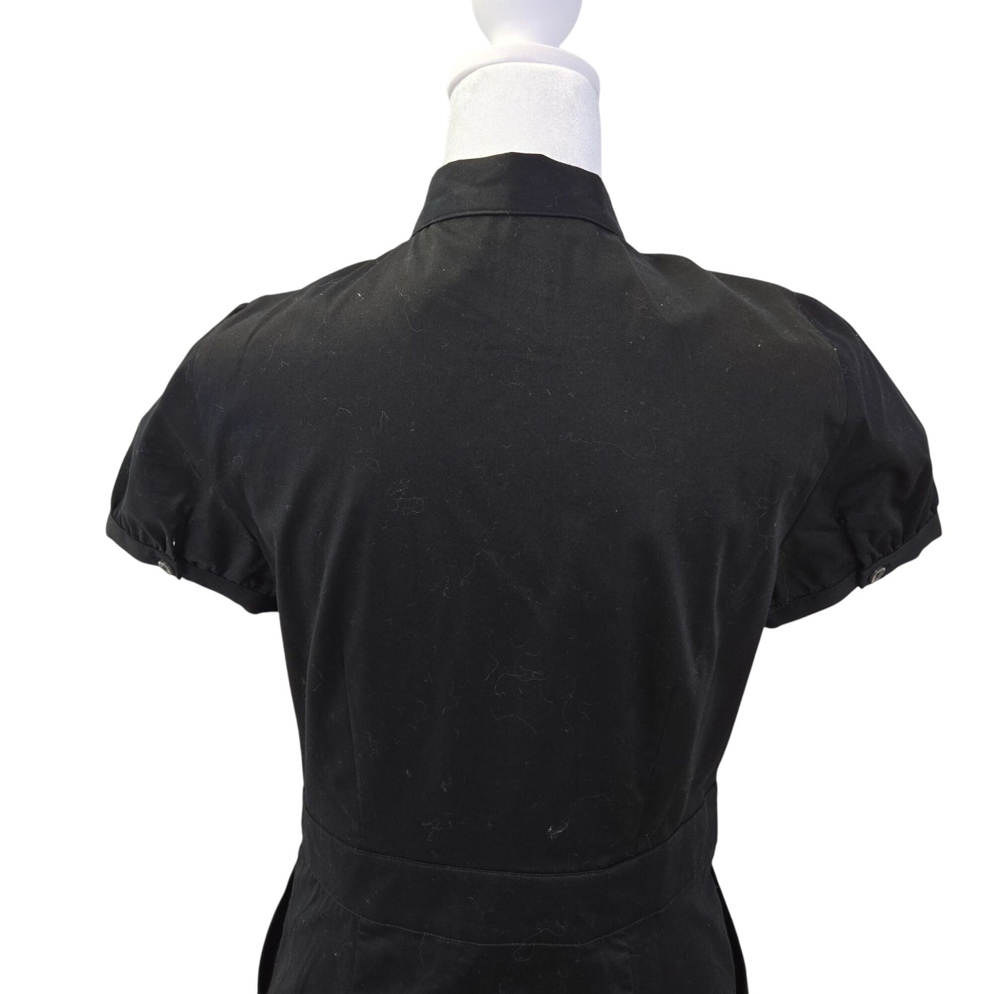 NWT The Limited Ruffle Accent Short Sleeve Sheath Dress Size 6