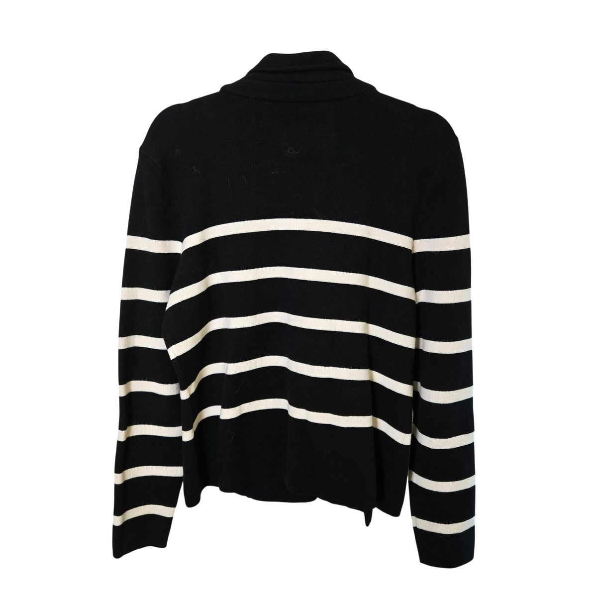 Lauren Ralph Lauren Asymmetrical Zip Cardigan Sweater Jacket Size Large