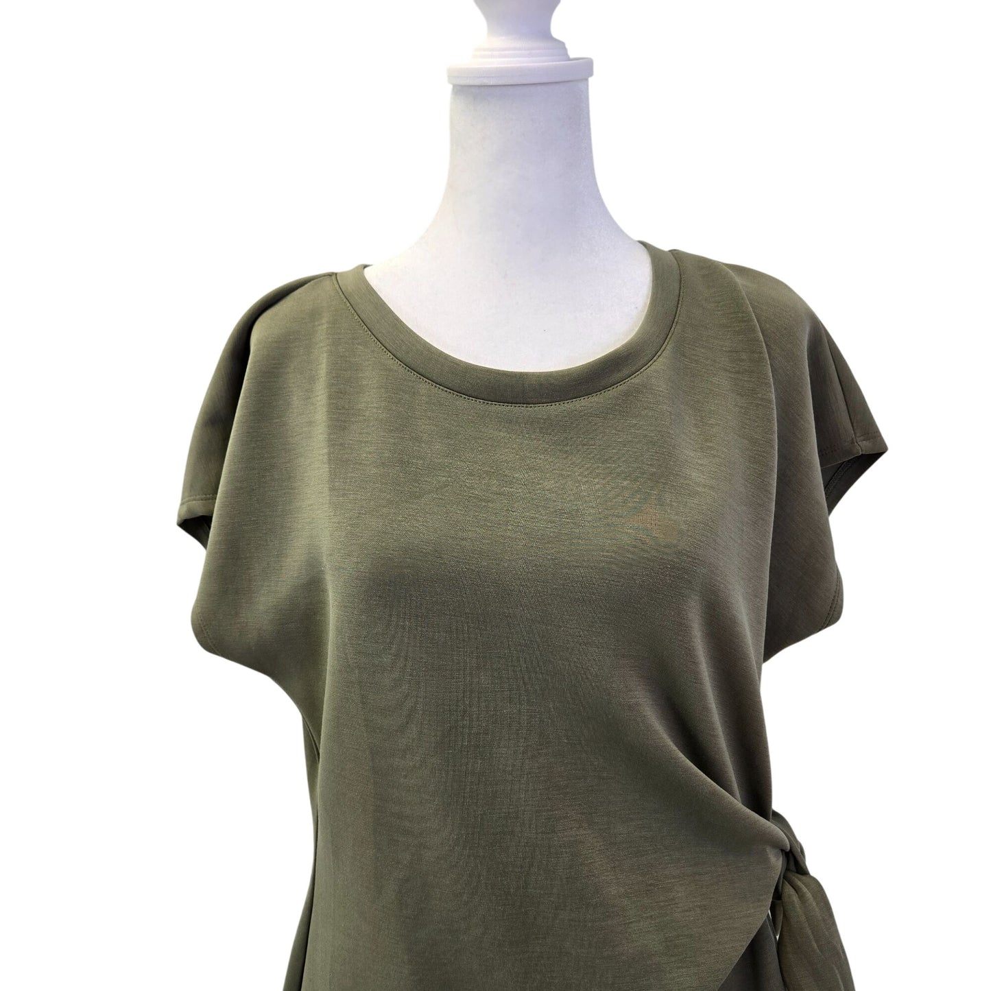 NWOT Cable & Gauge Cap Sleeve Side Tie Activewear Dress Size XL