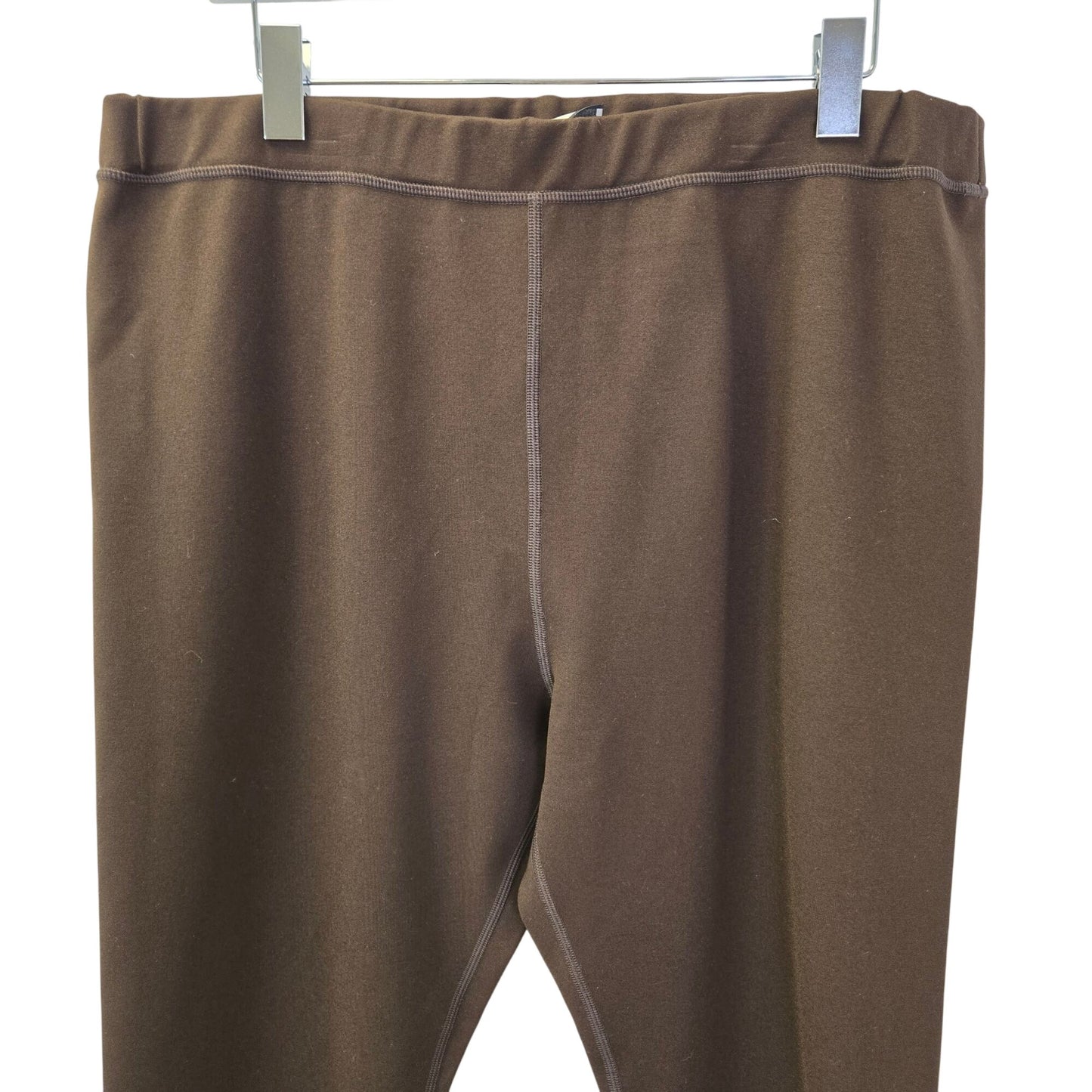 Tuckernuck Chocolate Brown High Rise Compression September Leggings  Size XXL