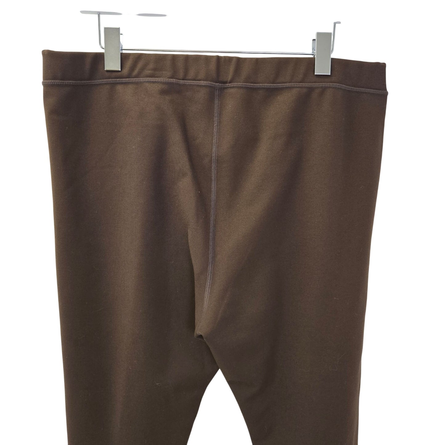 Tuckernuck Chocolate Brown High Rise Compression September Leggings  Size XXL