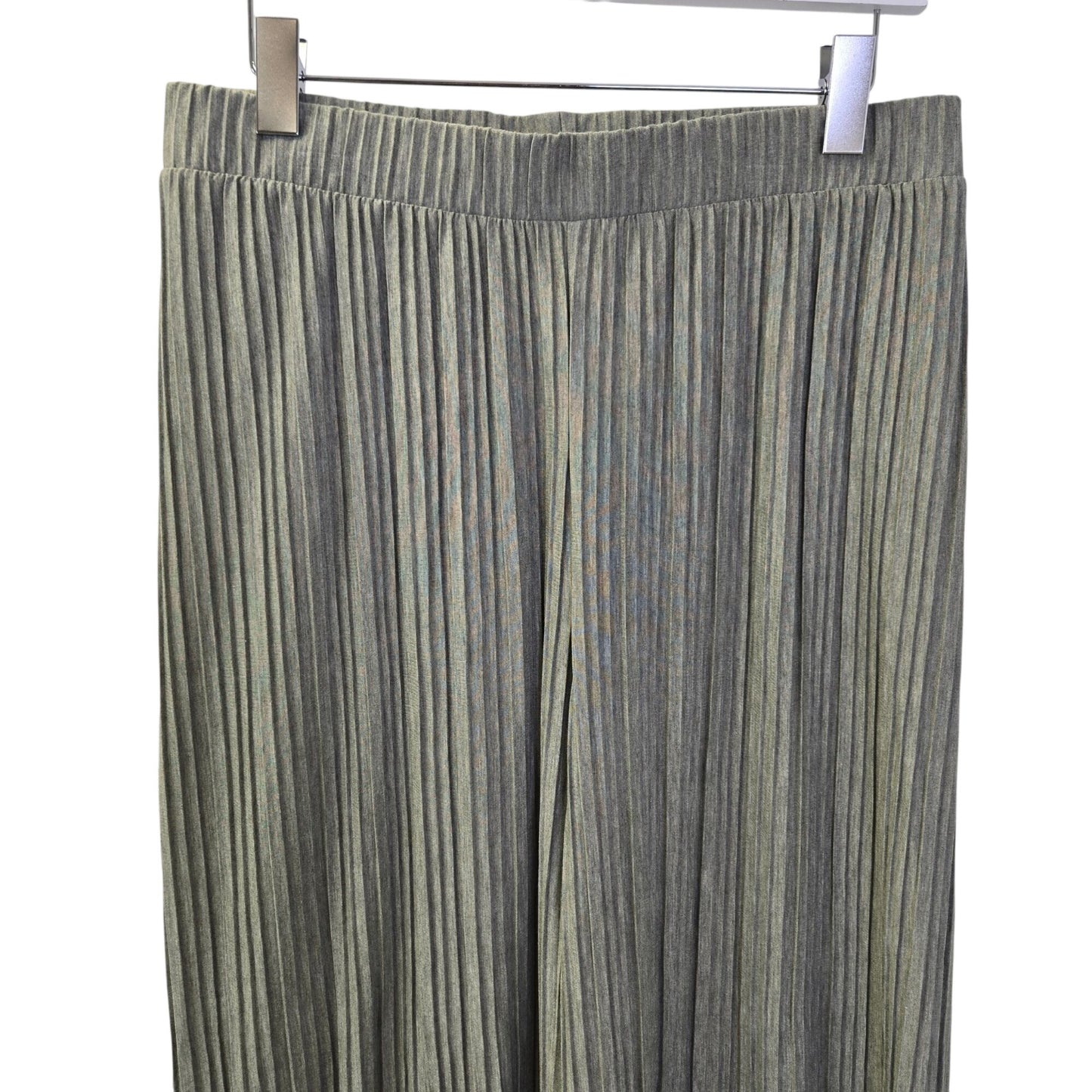 J. Jill Pure Jill Viscose Blend Pleated Wide Leg Cropped Pants Size Medium