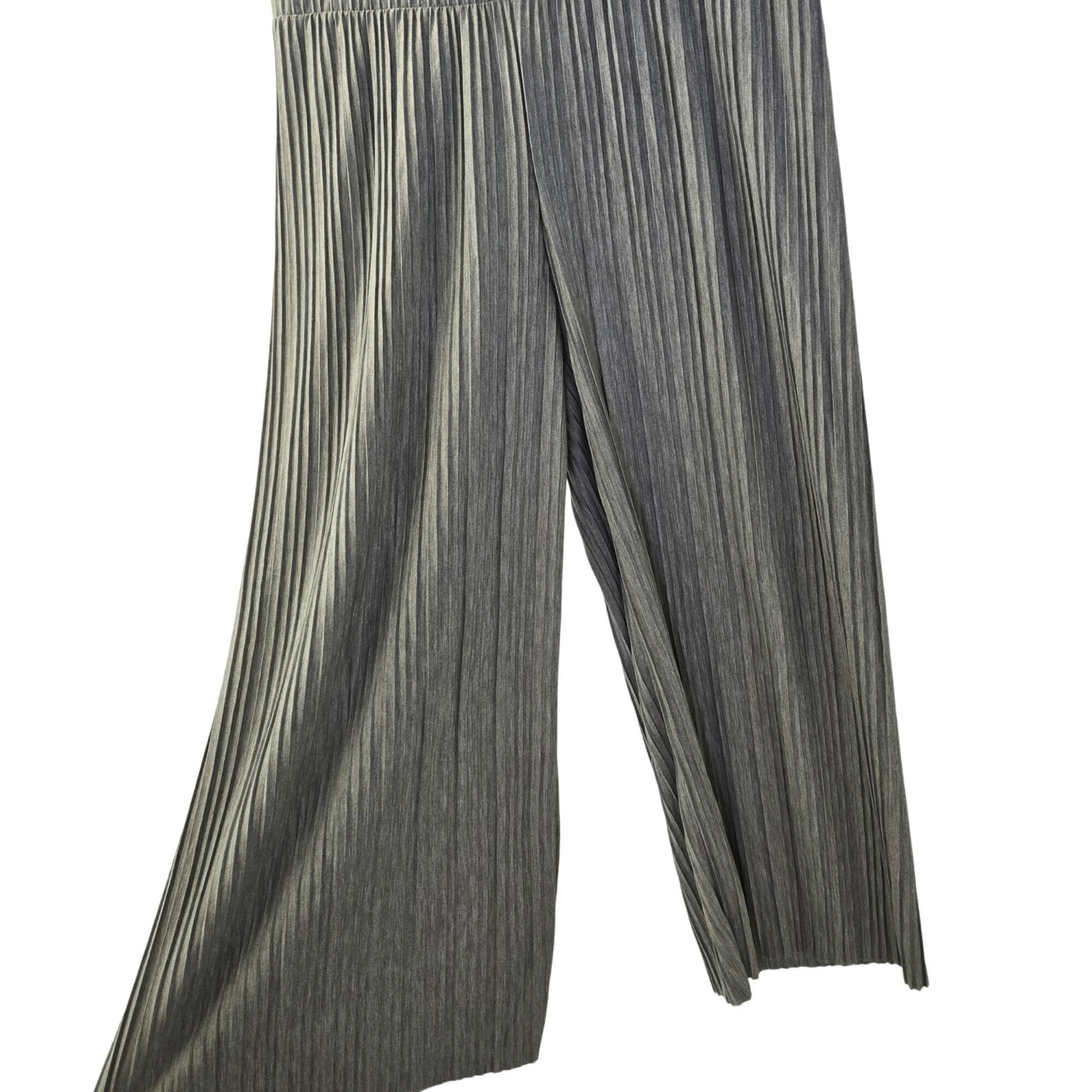 J. Jill Pure Jill Viscose Blend Pleated Wide Leg Cropped Pants Size Medium