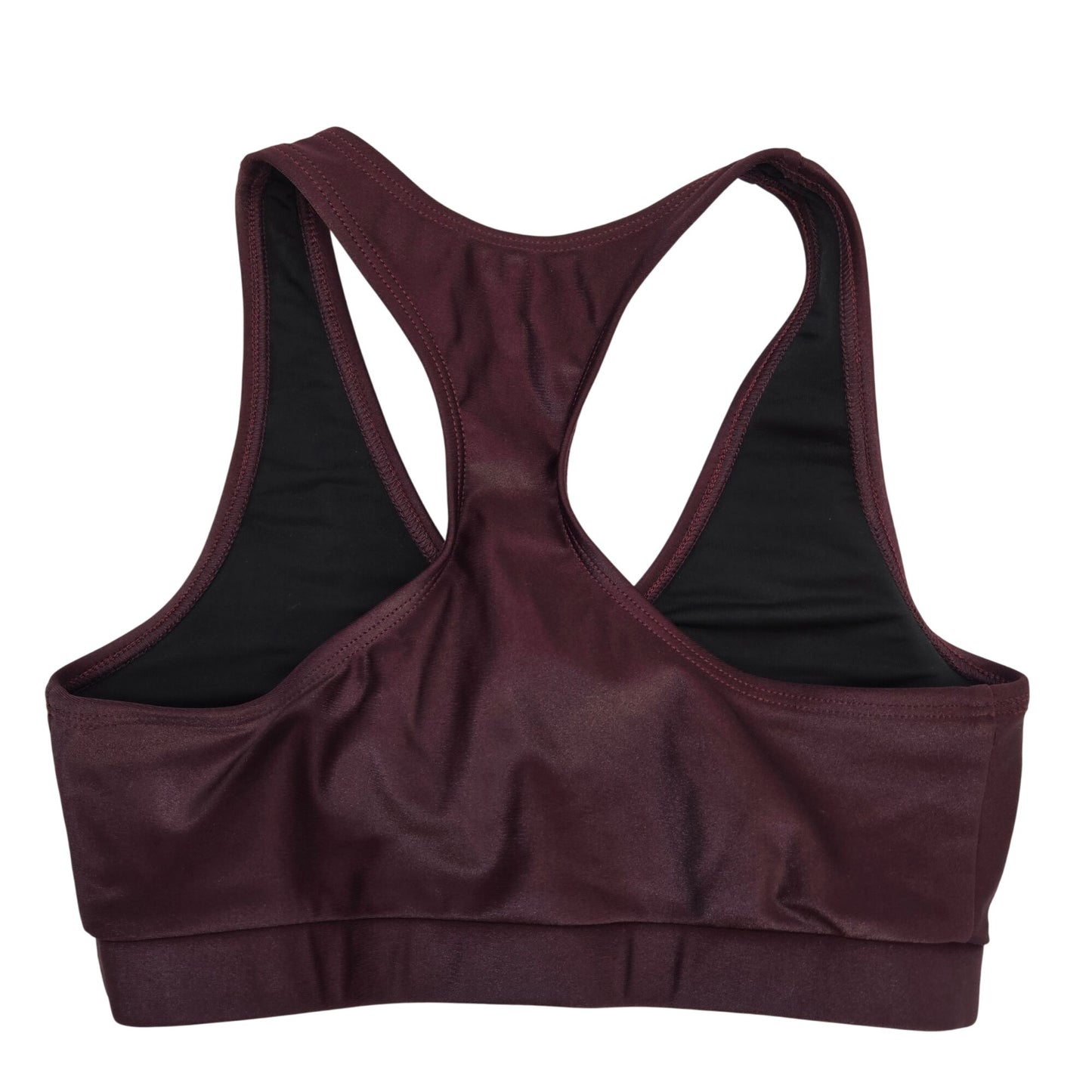 Noli Liquid Studio V-Neck Racerback Sports Bra Size Small
