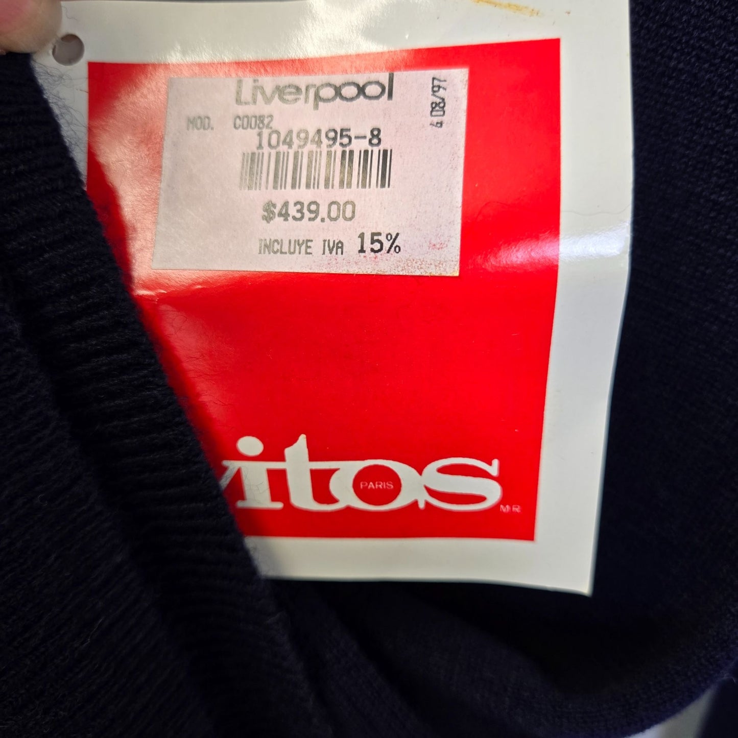 NWT Vitos Cable Knit Trim Cardigan Sweater Size 40/US XL