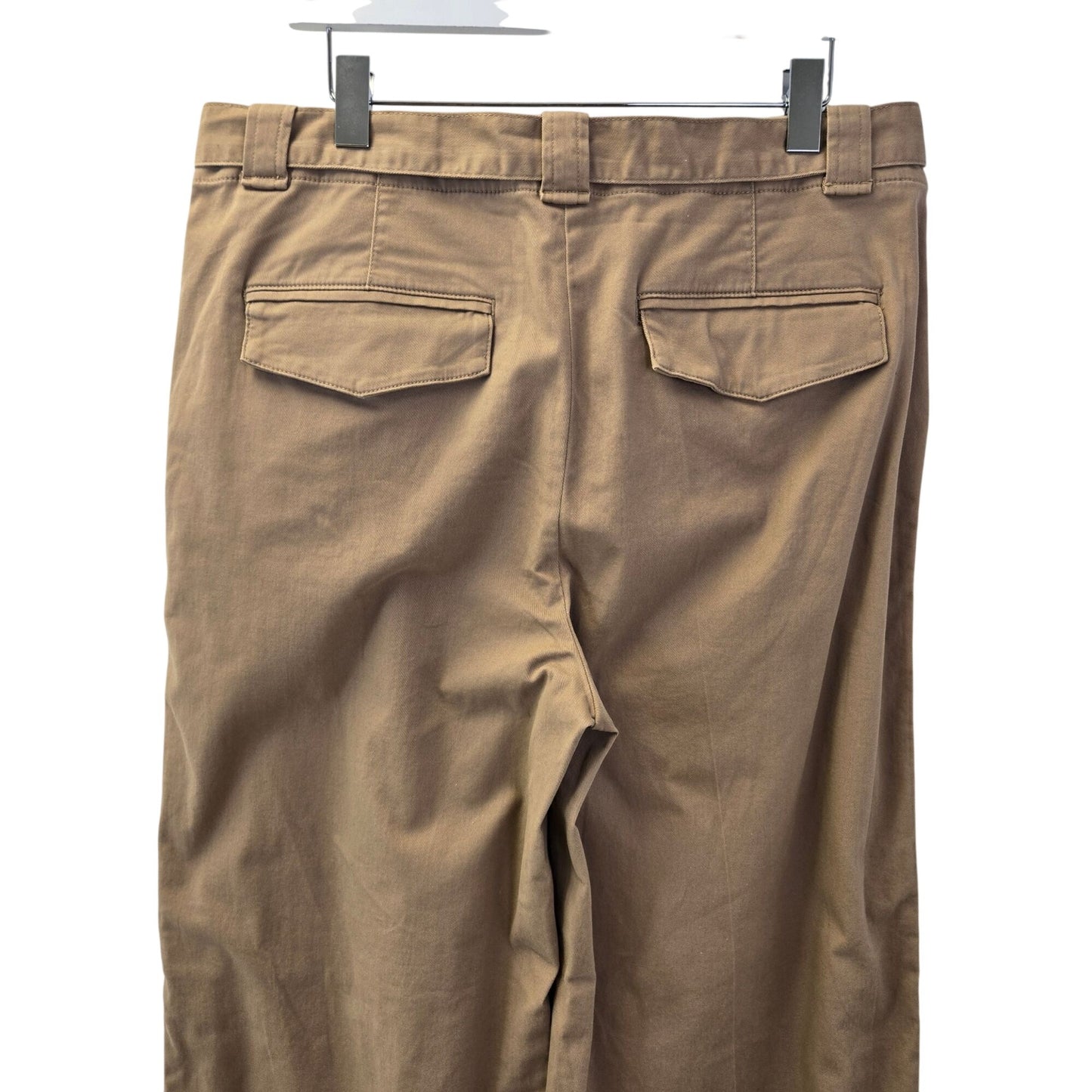 NWOT J. Crew Factory Twill Wide Leg Tie-Waist Chino Pant Size 14