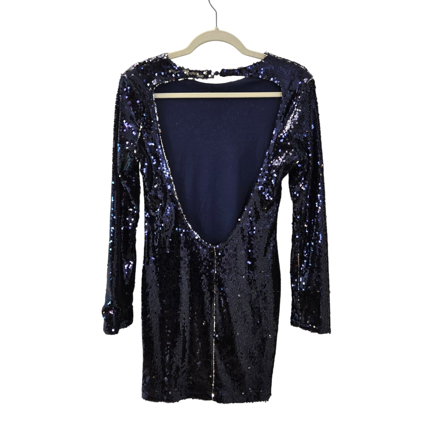 Superdown Cindi Sequin Bodycon Mini Dress Size Small