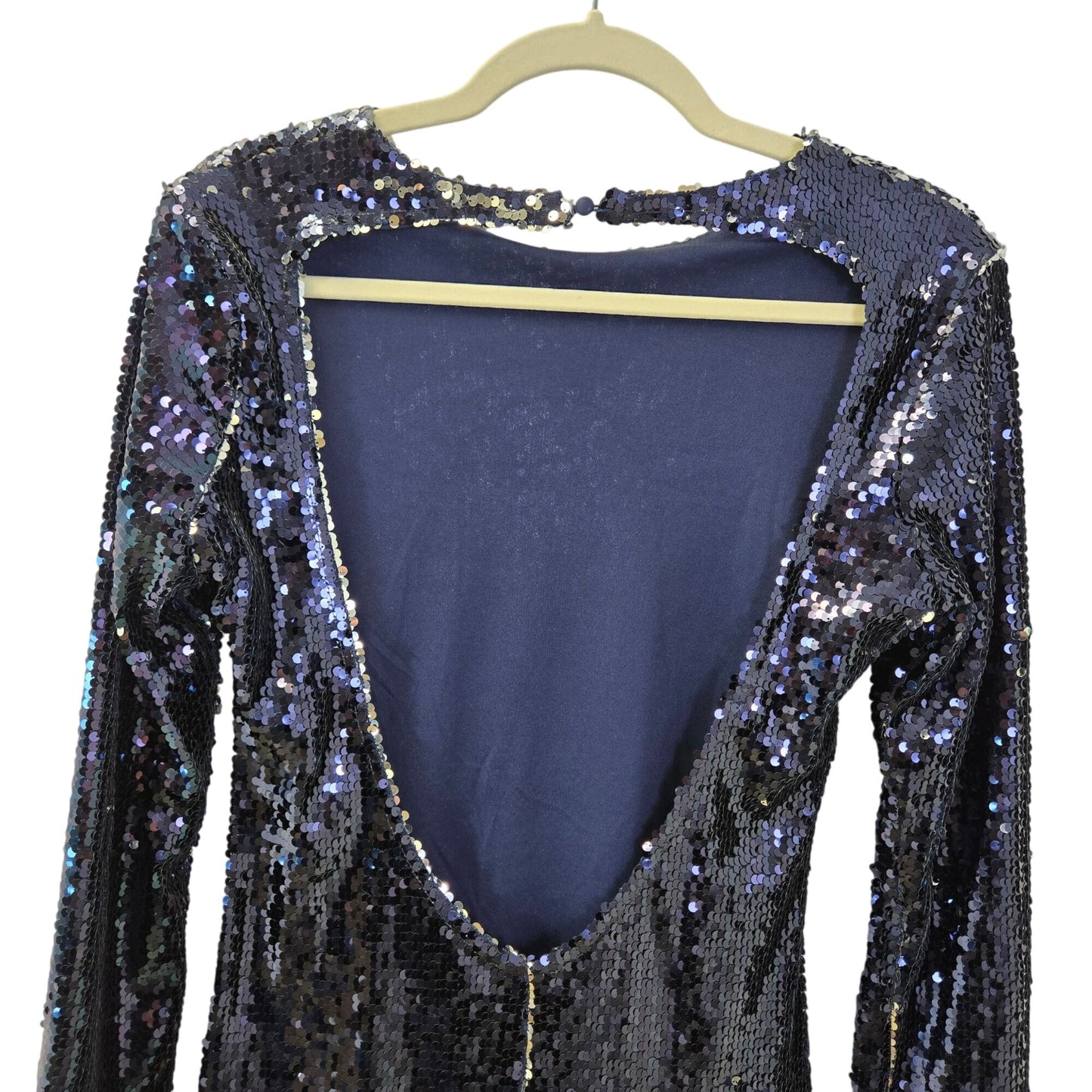 Superdown Cindi Sequin Bodycon Mini Dress Size Small