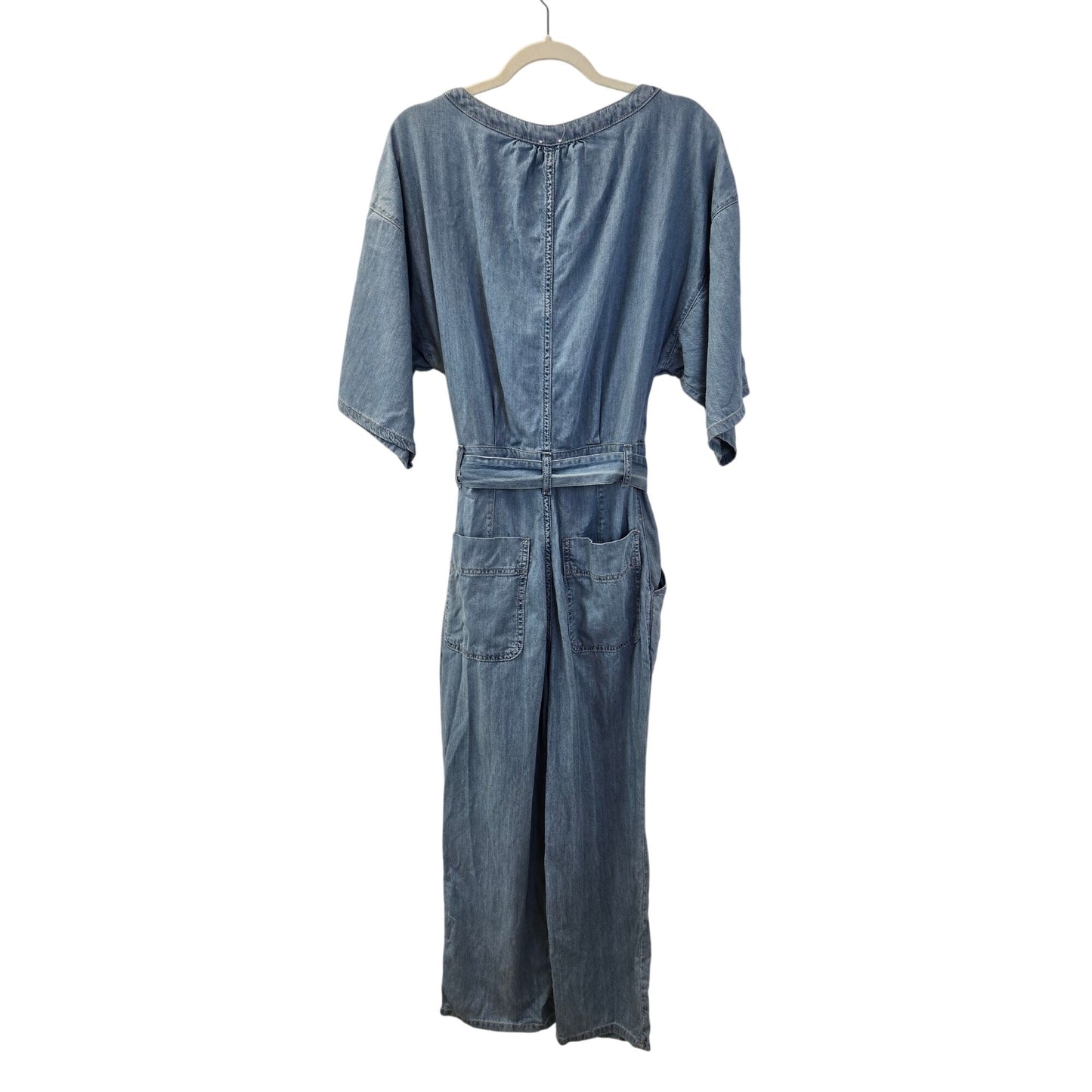 NWOT Free People Marley Chambray Denim Jumpsuit Size XS