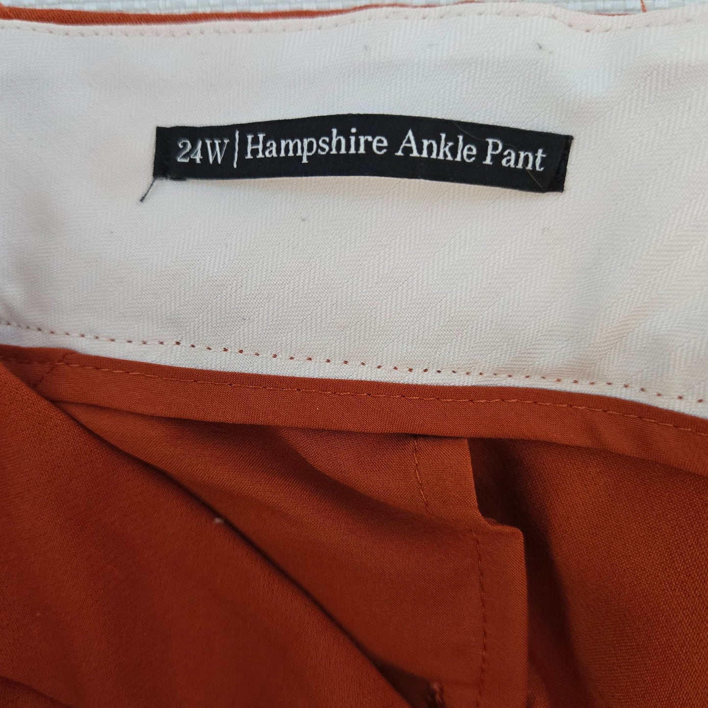 Talbots Hampshire Ankle Pants Size 24W