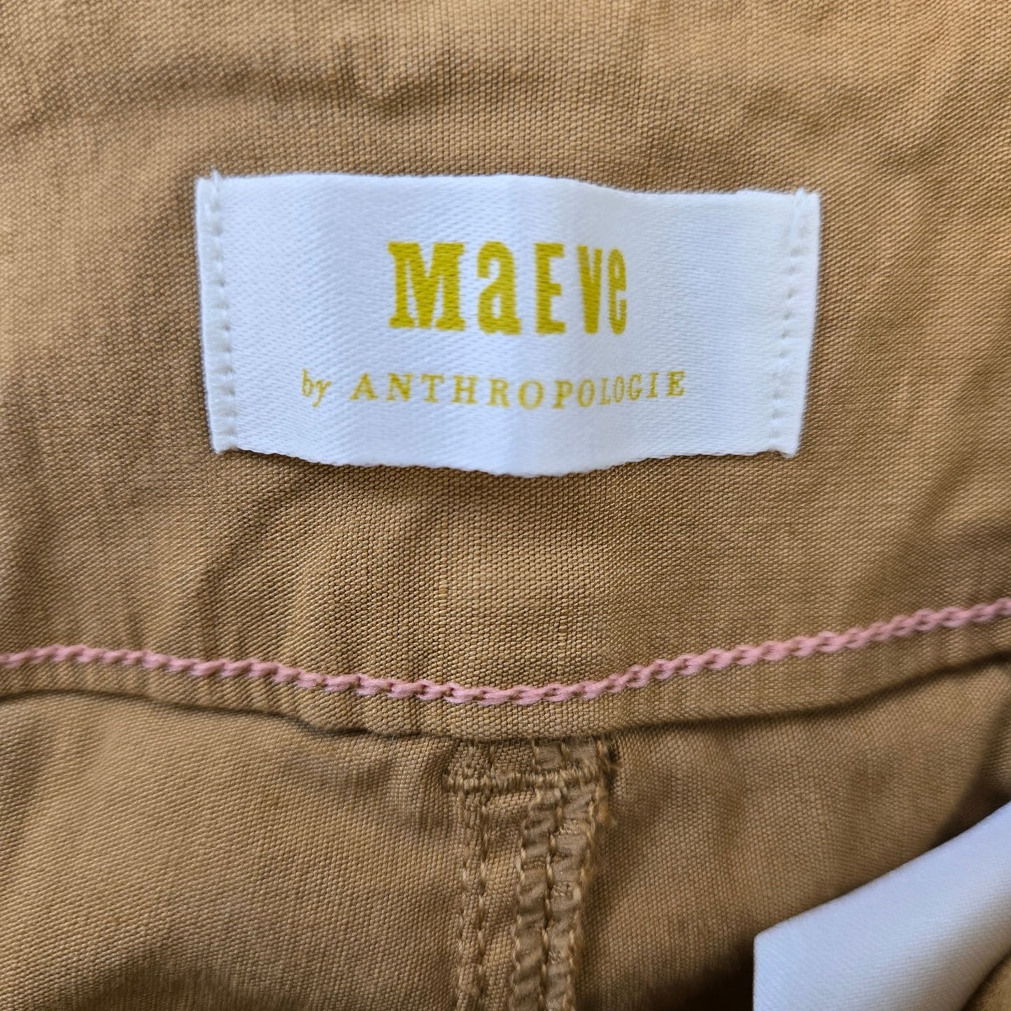 Anthropologie Maeve The Colette Wide Leg Crop Pants Size 26