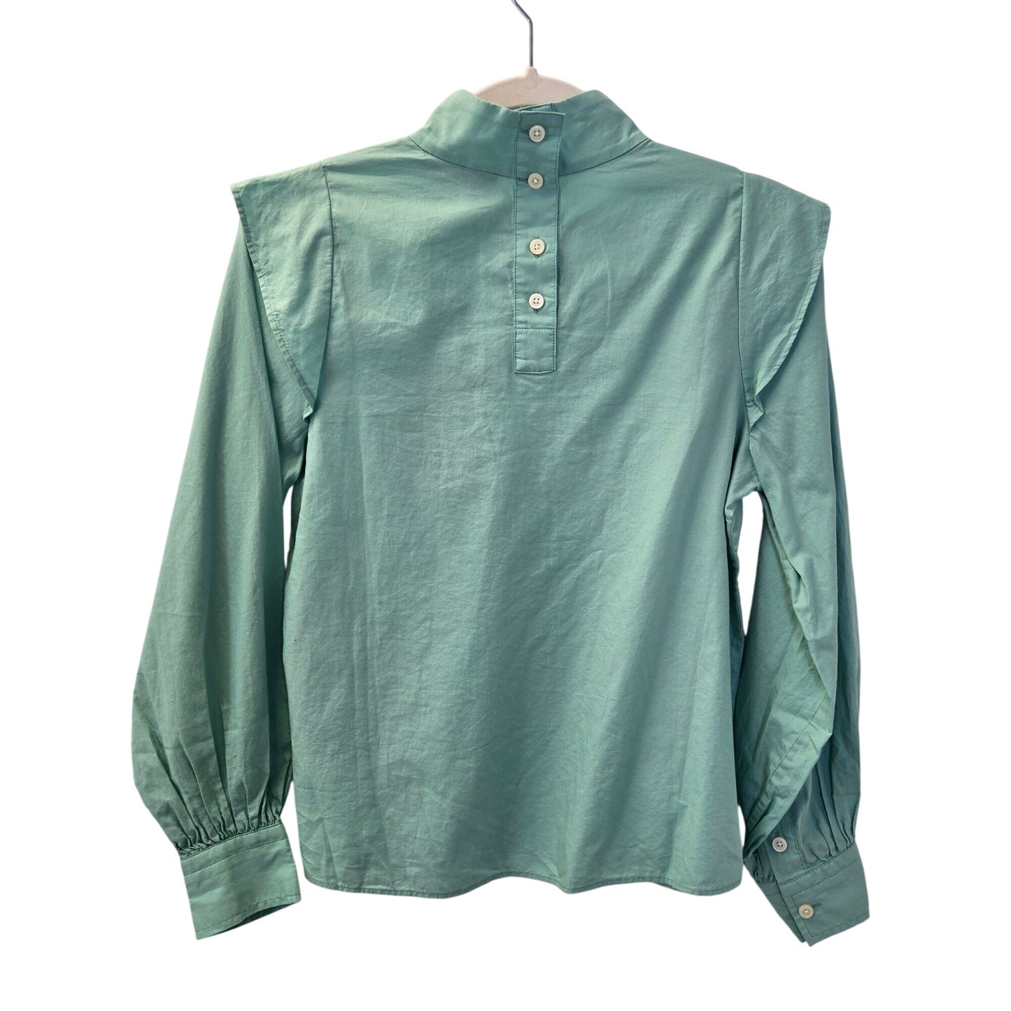 NWT Everlane Wing-Shoulder Mock Neck Top Size 00