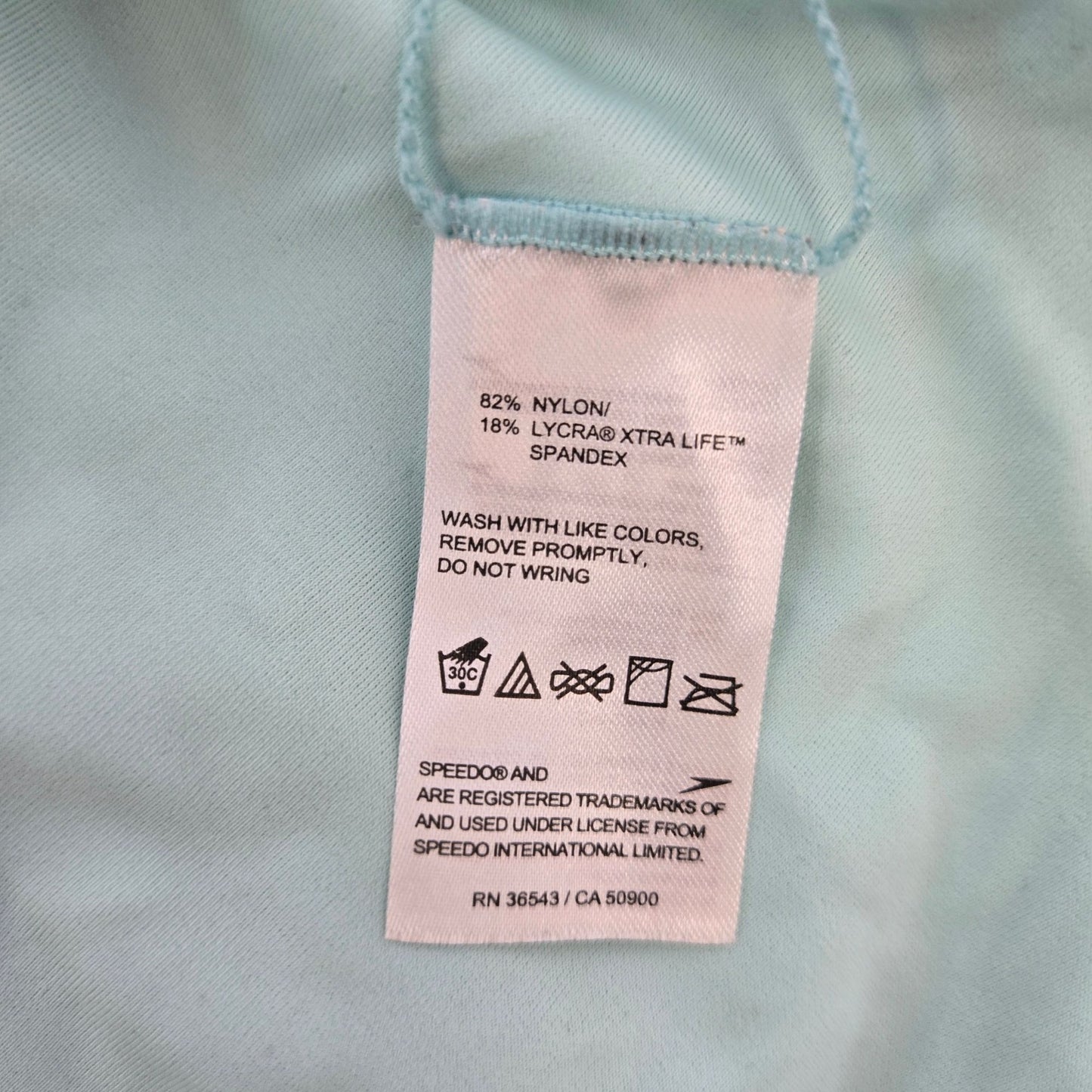 Speedo Aria Plunge Tropical Print One Piece Swimsuit Size Large