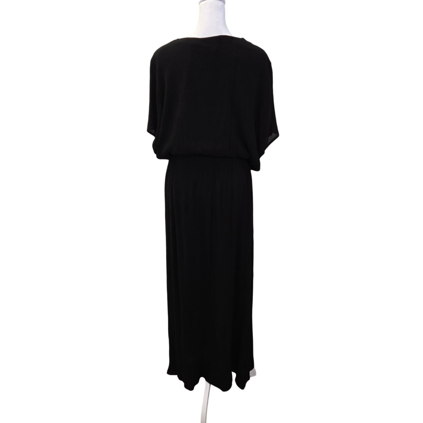 NWT City Chic 100% Viscose Knot Front Gauzy Maxi Dress Size 16