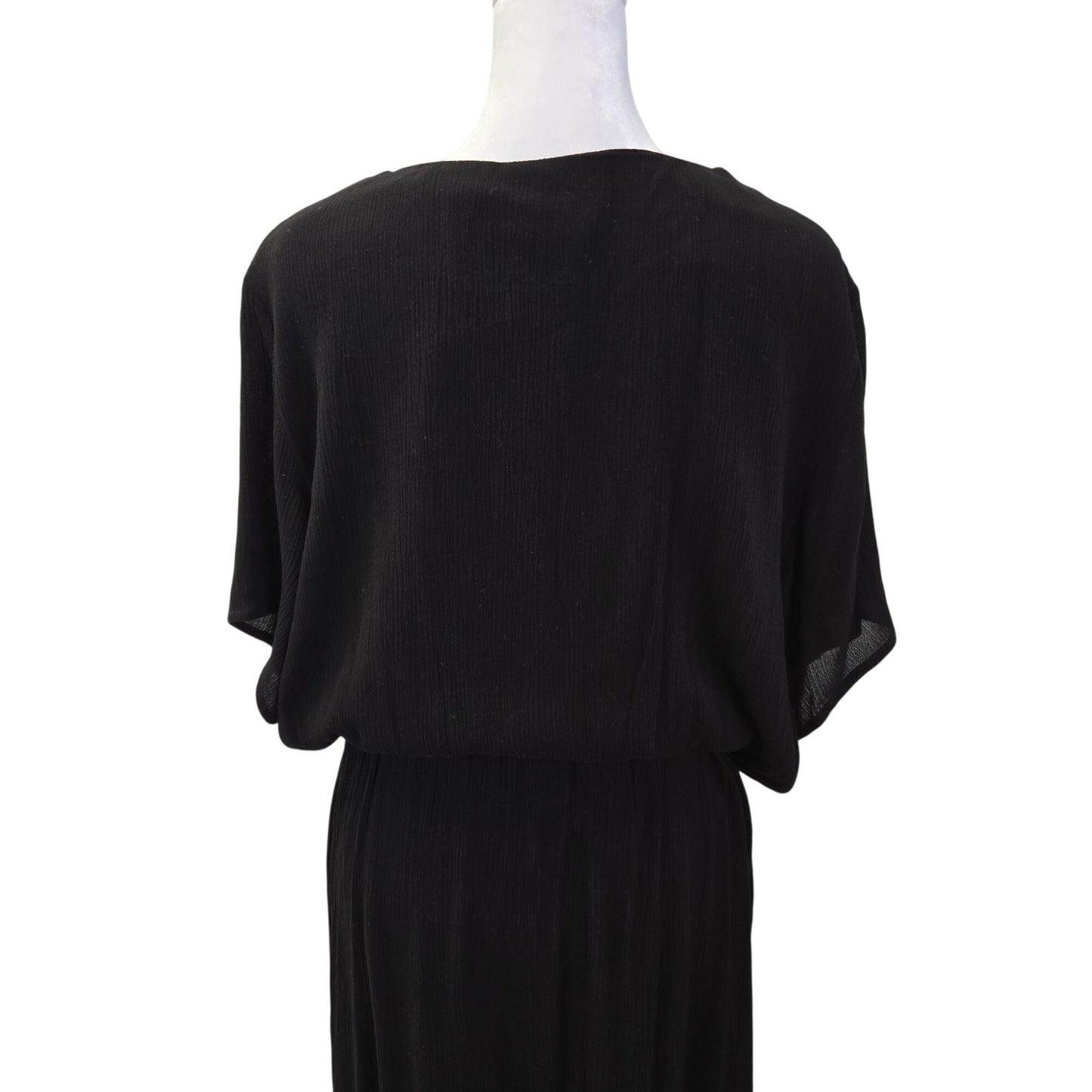 NWT City Chic 100% Viscose Knot Front Gauzy Maxi Dress Size 16