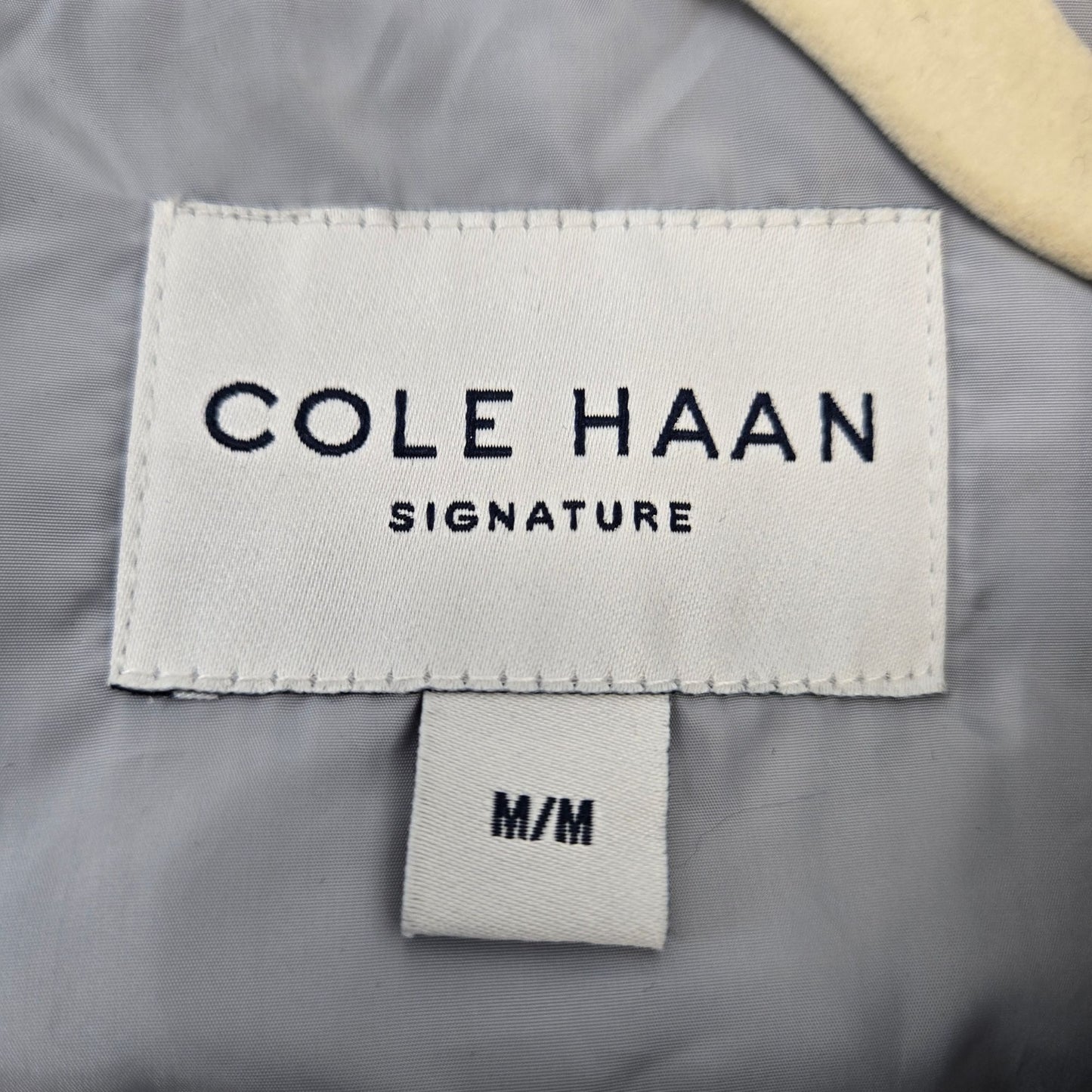 Cole Haan Signature Baby Blue Quilted Jacket Size Medium
