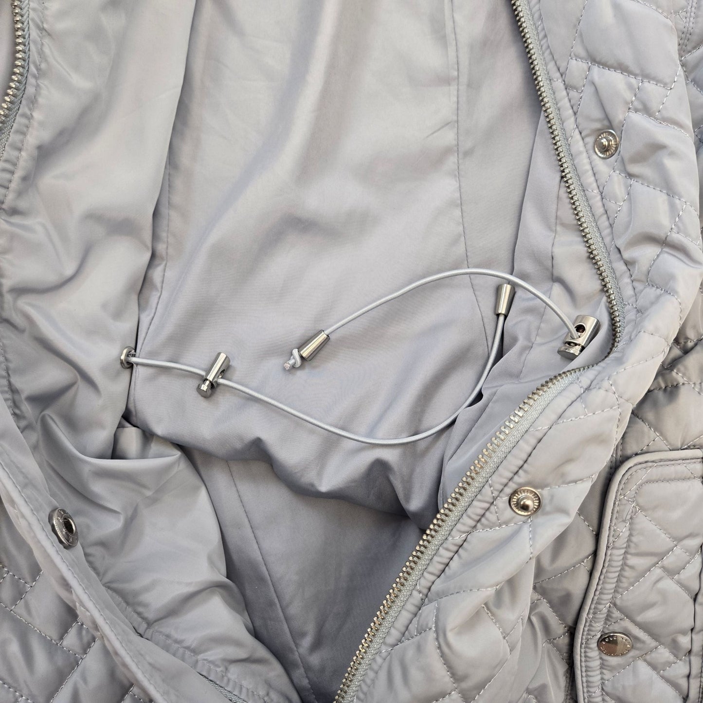 Cole Haan Signature Baby Blue Quilted Jacket Size Medium