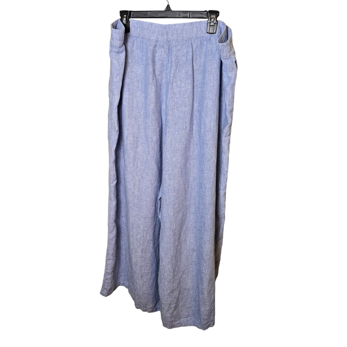Lands' End 100% Linen Wide Leg Pull-On Pants Size 2X